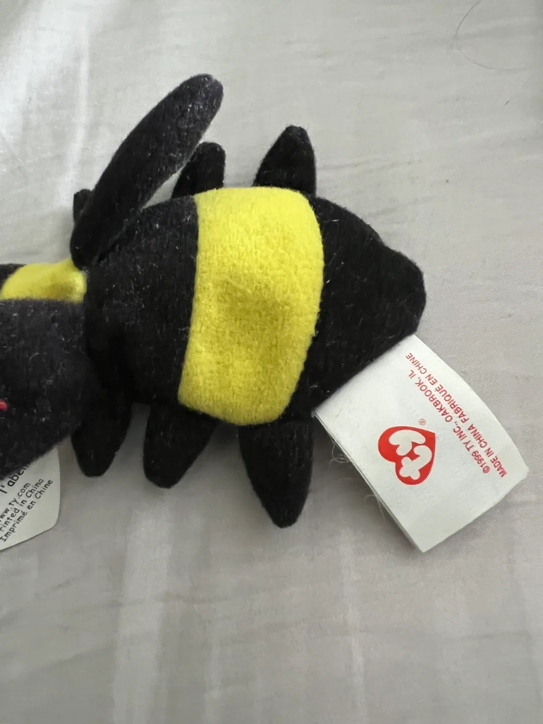 Ty Teenie Beanie Babies Bumble the Bee🏈 image indicator(2)