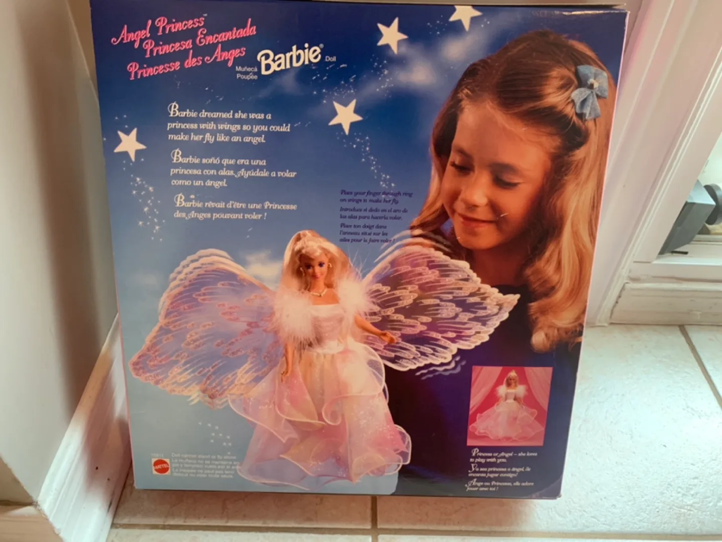 Vintage 1997 Barbie Angel Princess Doll in Box image indicator(2)