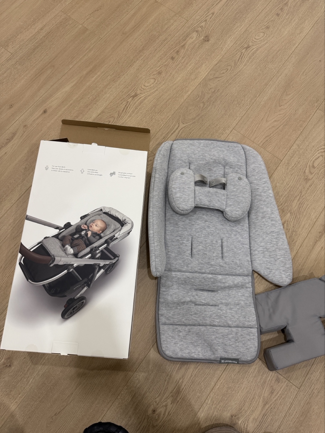 uppababy Newborn Snugseat- Grey - photo 3