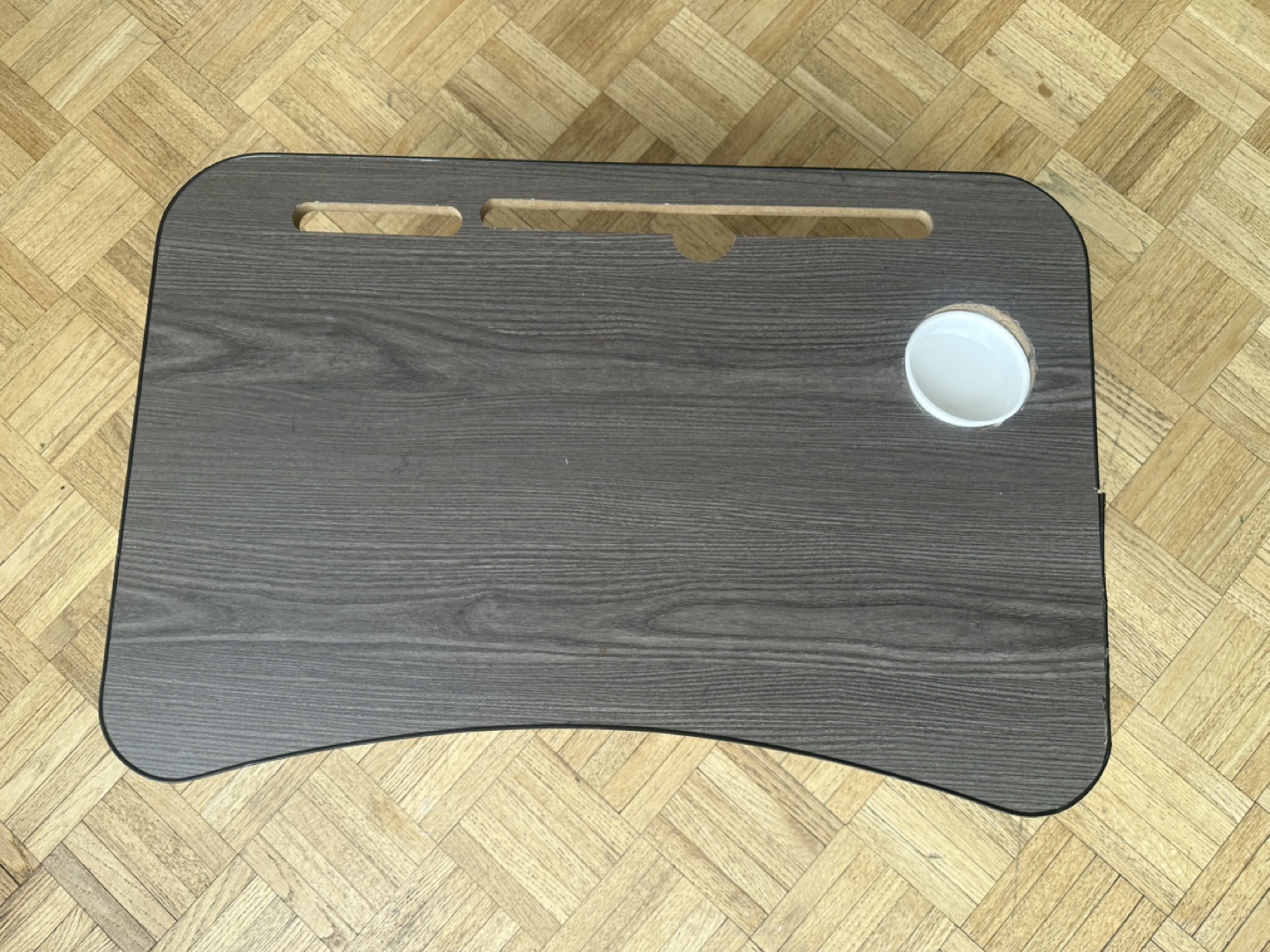 Portable Laptop Table with Cup Holder - photo 3