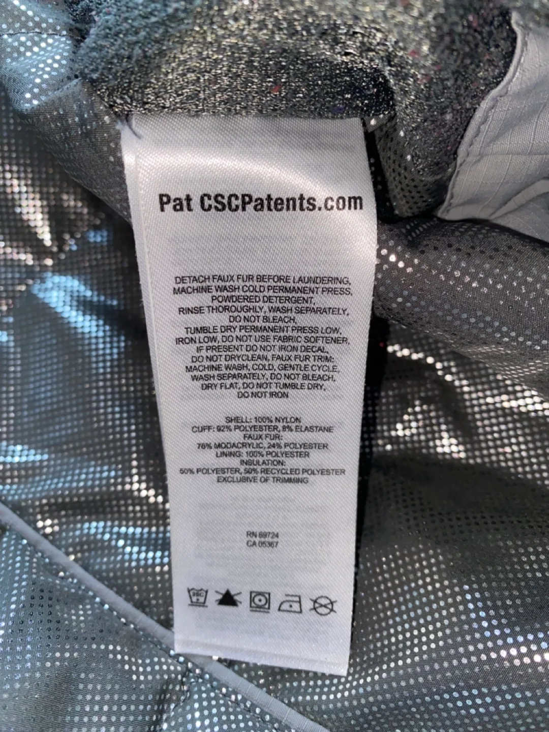 Women's Columbia Grey Winter Parka image indicator(9)