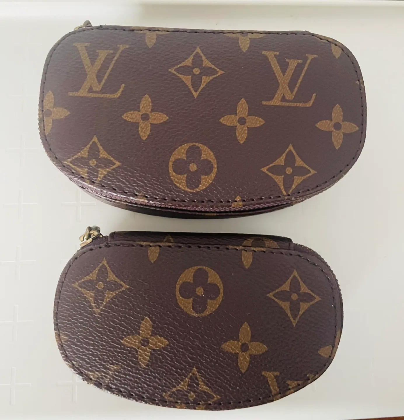 Louis Vuitton Monogram Oval Jewellery Cases (Set of 2) image indicator(2)
