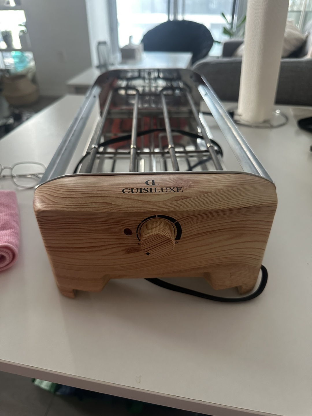 Unused Cuisiluxe Electric Contact Grill