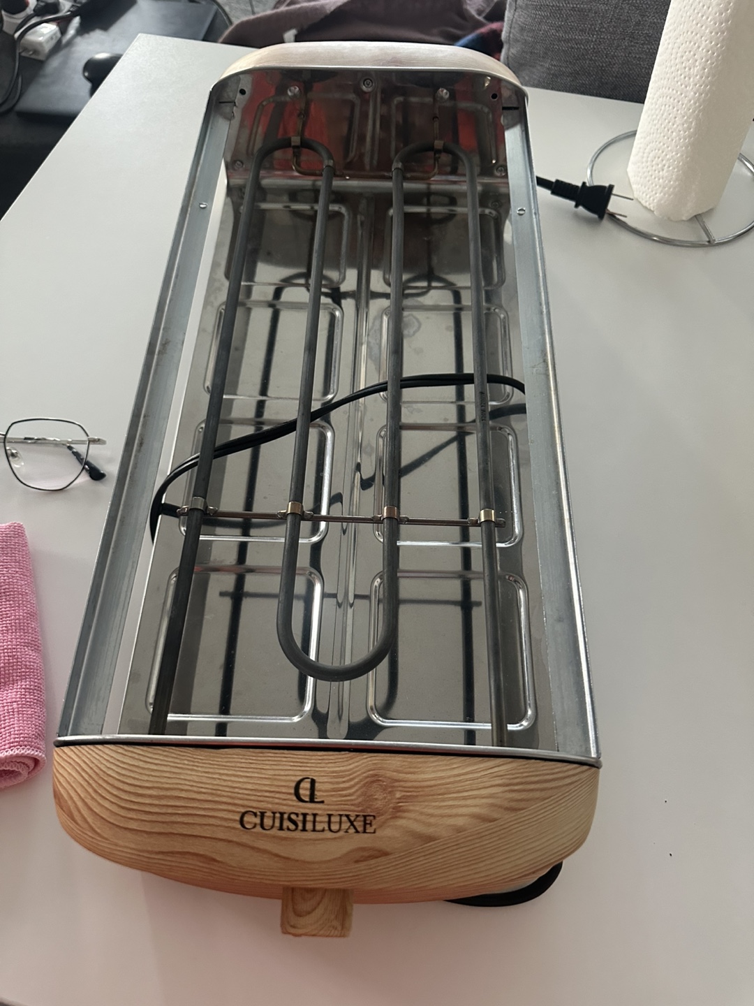 Unused Cuisiluxe Electric Contact Grill - photo 2