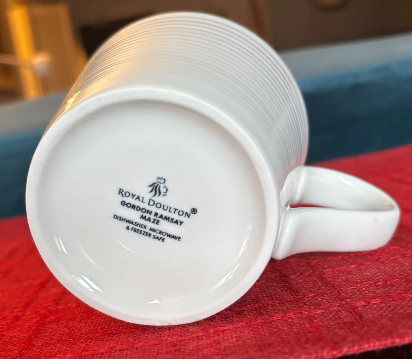 Set of Four Royal Doulton Gordon Ramsay Maze Mugs image indicator(3)