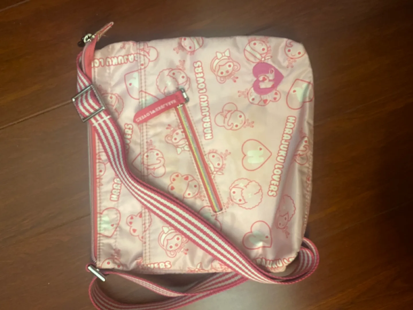 Harajuku Lovers Pink & Black Crossbody Bags (x2) image indicator(2)