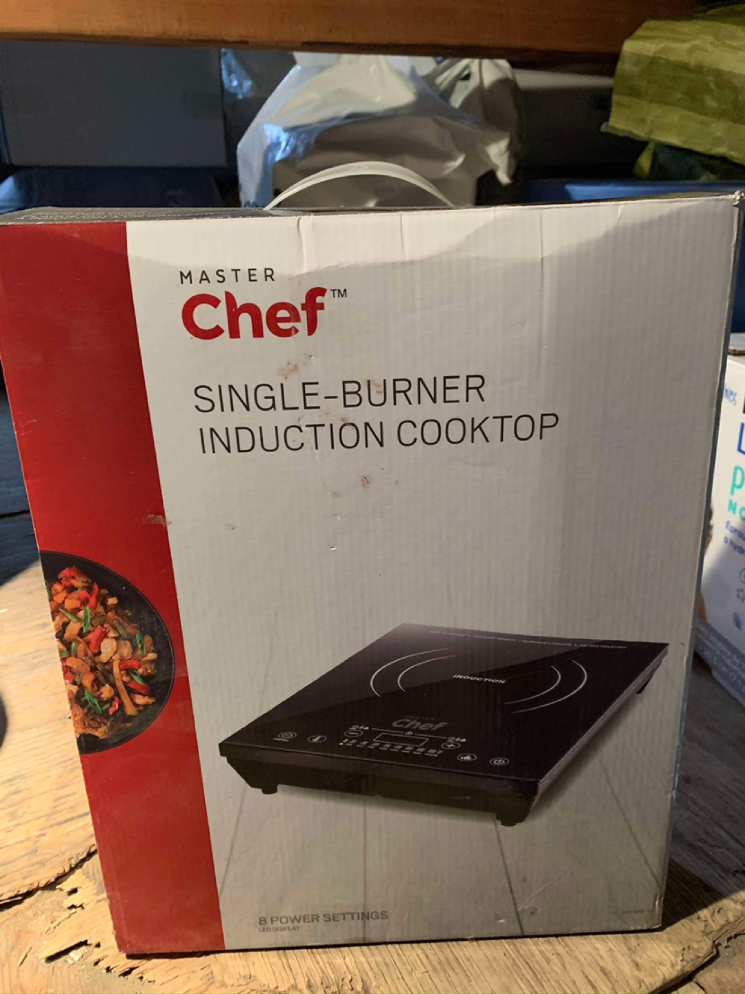 Master Chef Single-Burner Induction Cooktop