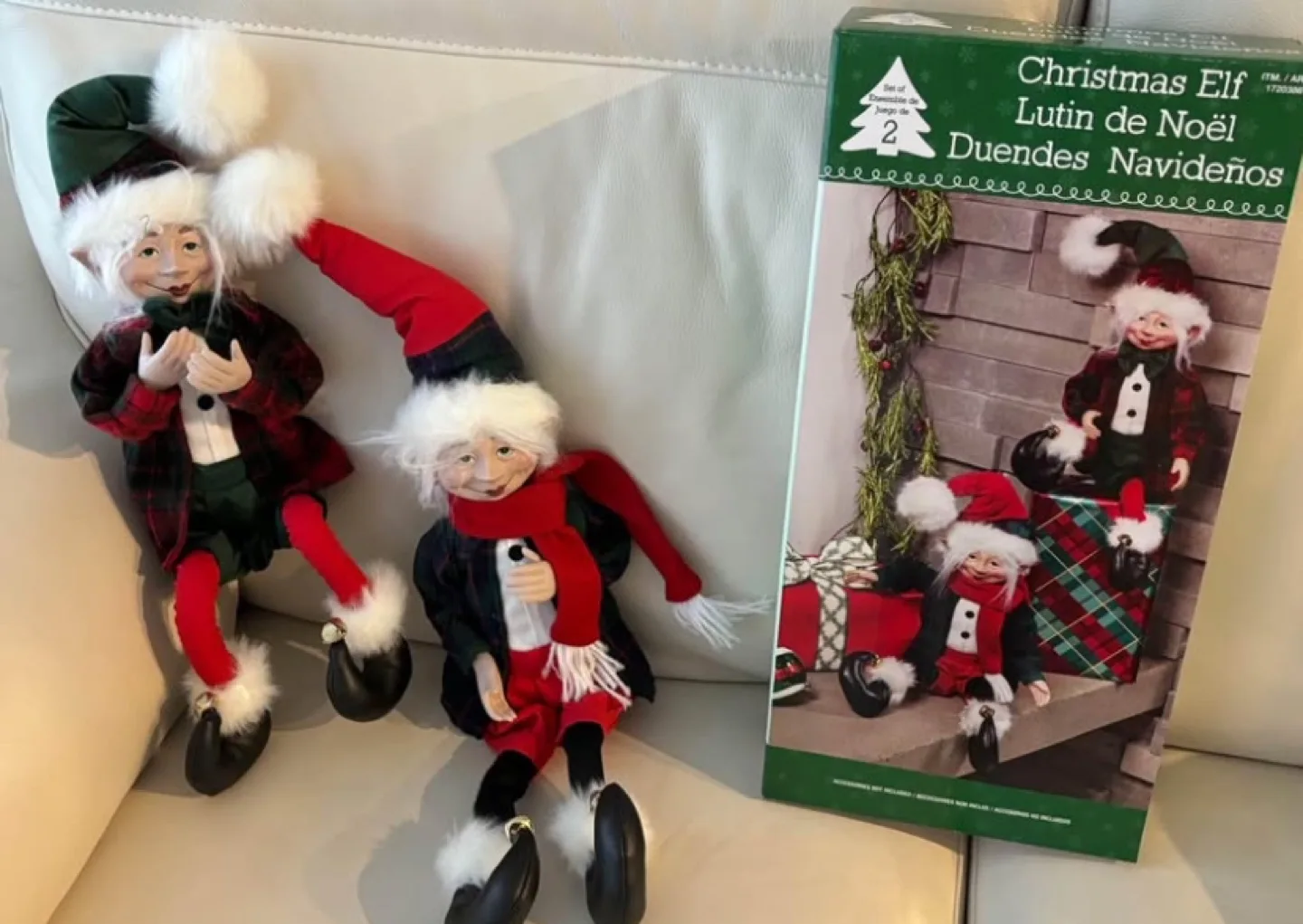 Best valentines Gift, Set of 2 elf’s! 🏈 image indicator(3)