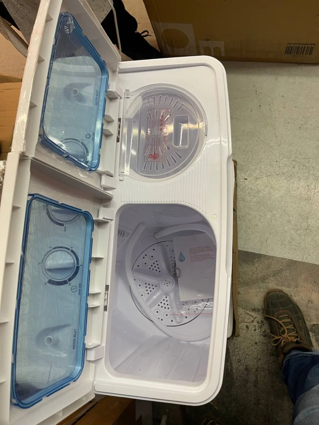 COSTWAY Portable Twin Tub Washer image indicator(2)