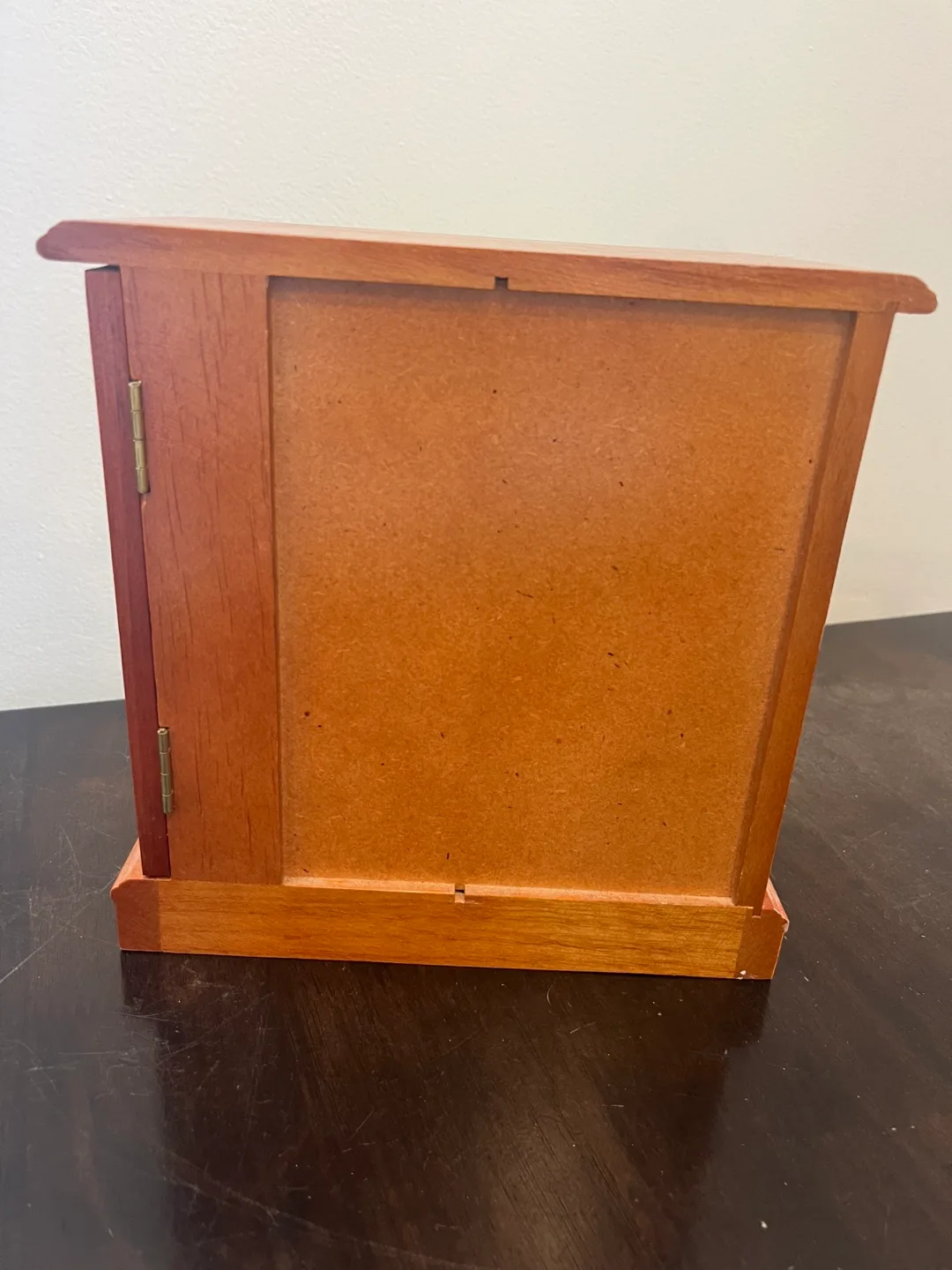 Vintage Wooden Jewellery Box with Mirror and Drawers image indicator(4)