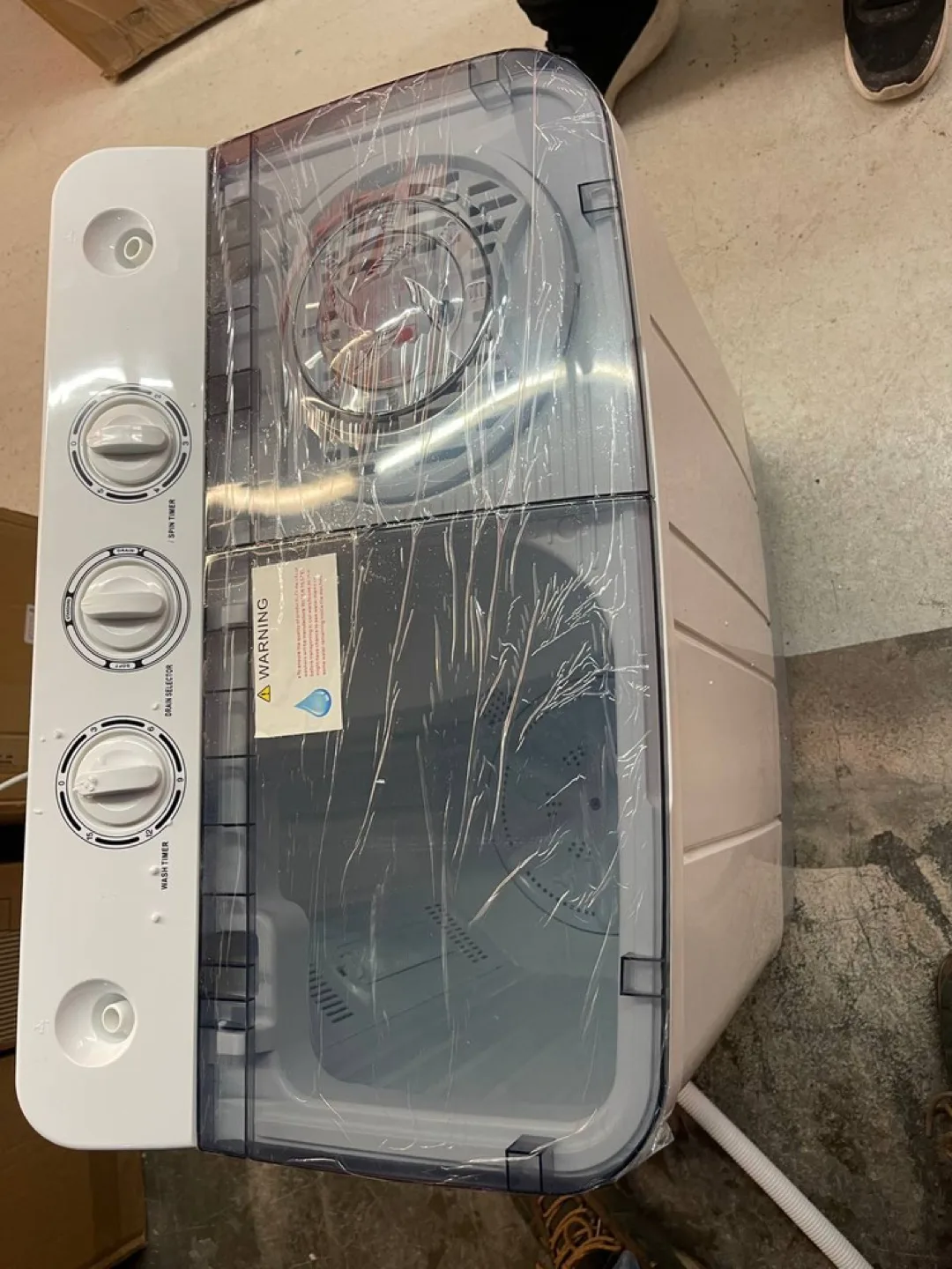 26 lbs Portable Semi-automatic Washing Machine image indicator(2)