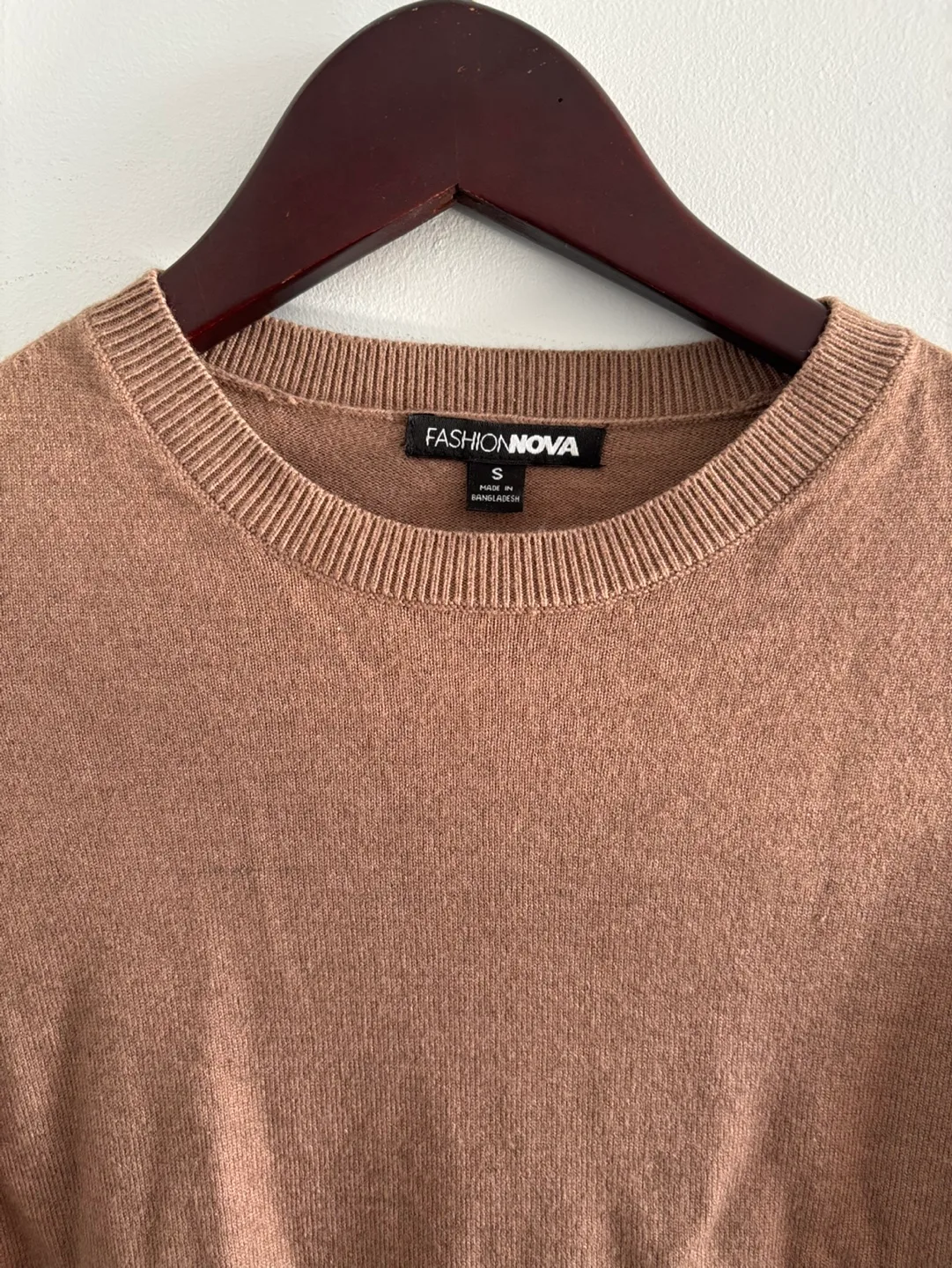 Fashion Nova | Pearl Detail Sweater - S image indicator(5)
