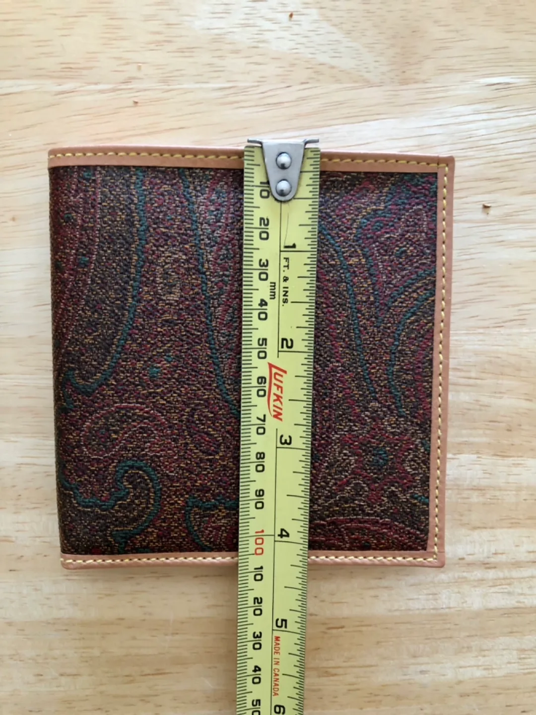Genuine ETRO Men's Leather Wallet with Box. Like New image indicator(7)