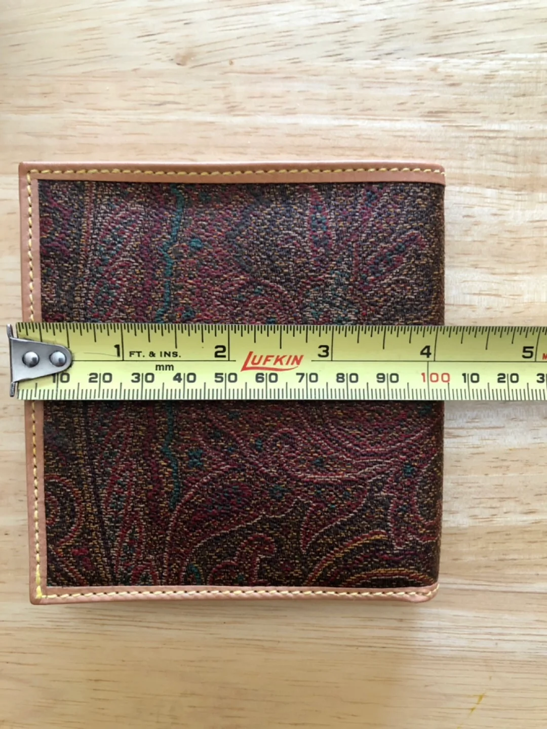 Genuine ETRO Men's Leather Wallet with Box. Like New image indicator(6)