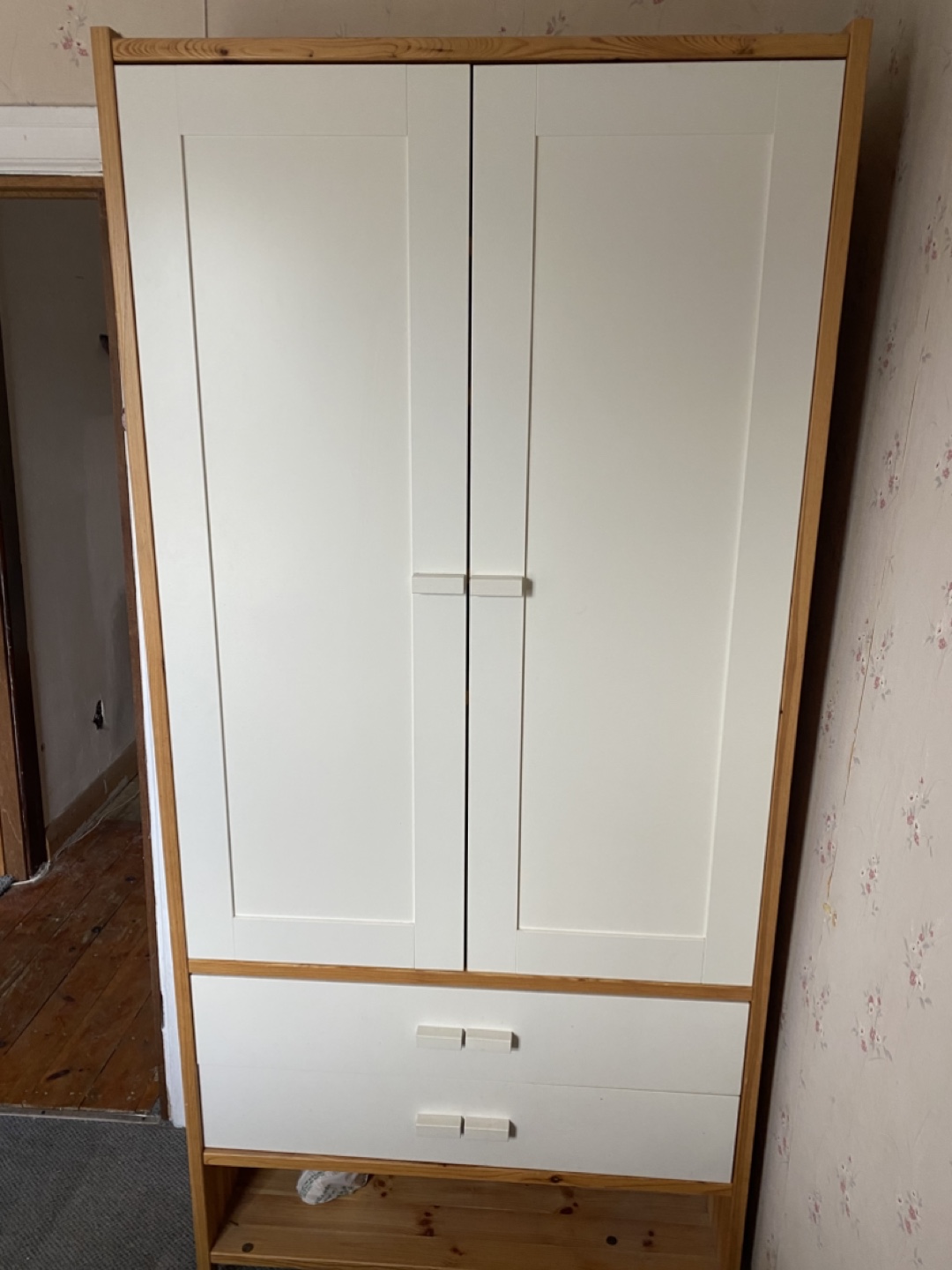 IKEA white wardrobes