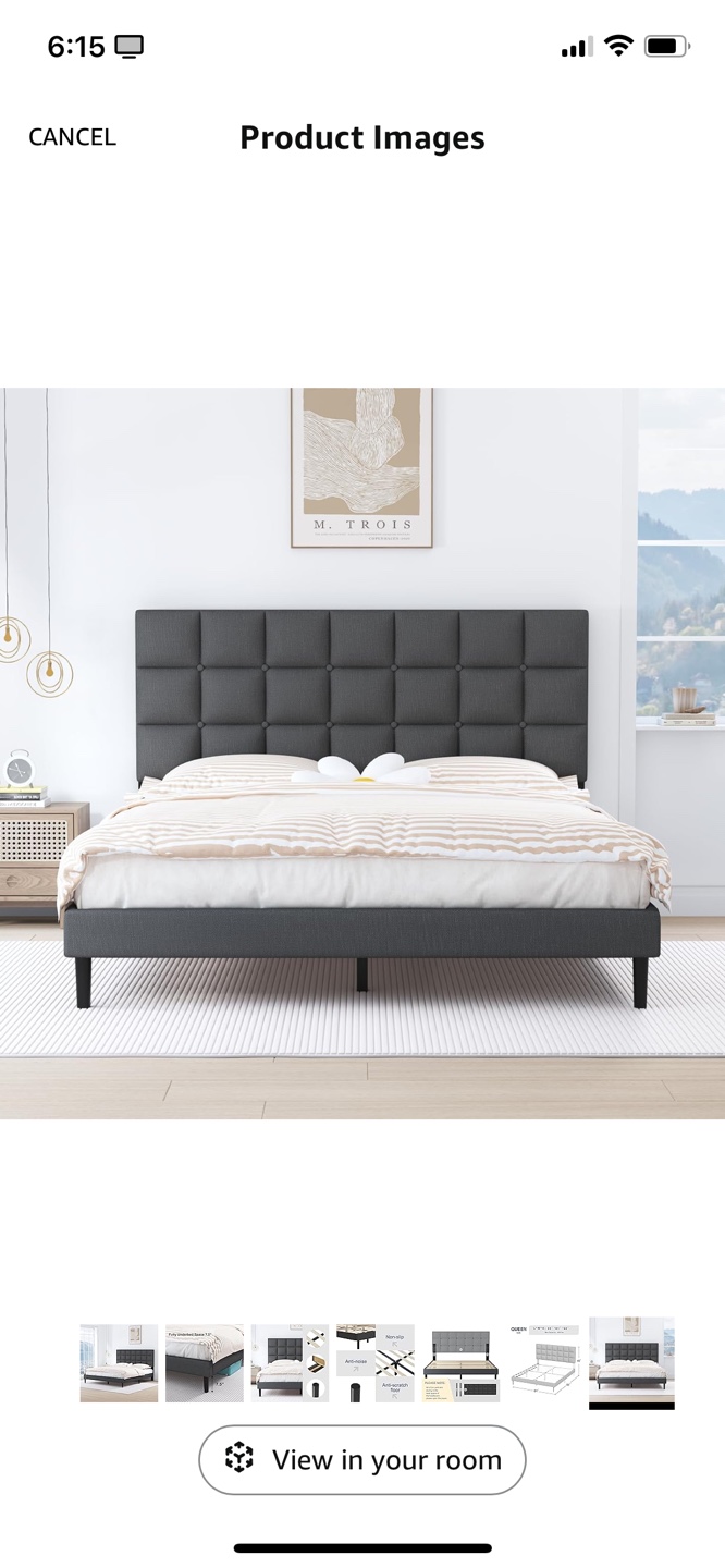 Queen size bed frame - photo 3