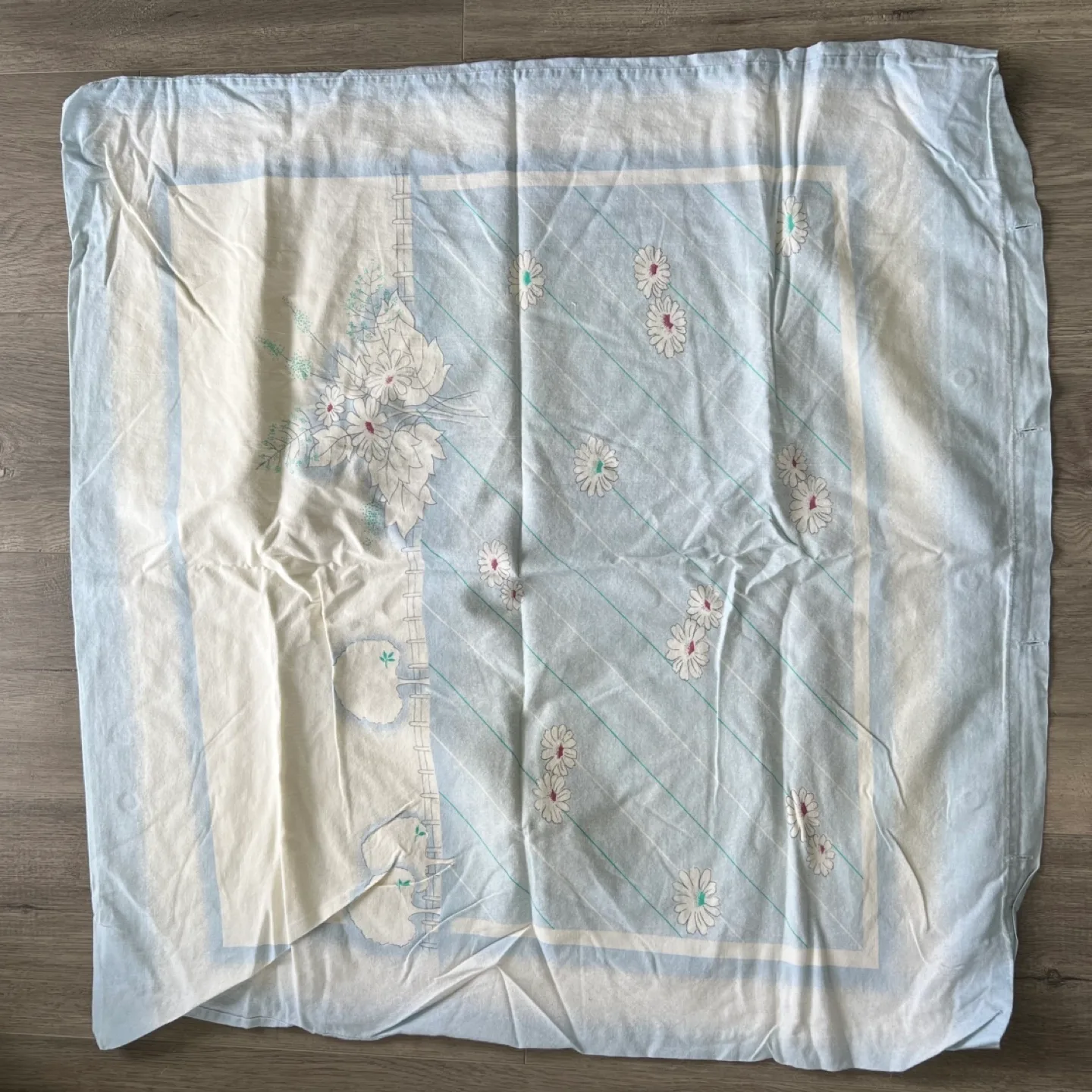 Vintage Floral Euro size Duvet Cover &  Square Pillow Case image indicator(5)