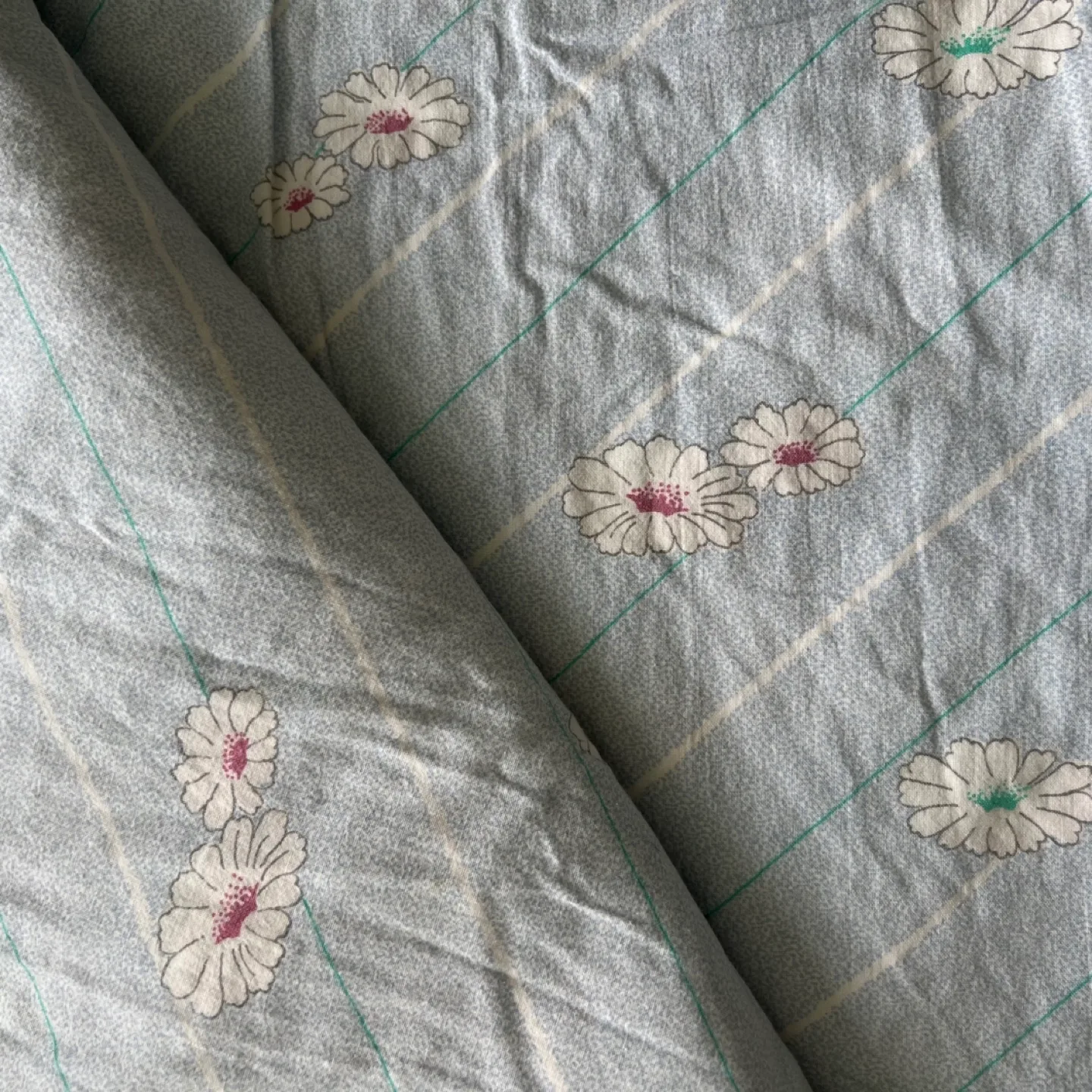 Vintage Floral Euro size Duvet Cover &  Square Pillow Case image indicator(6)