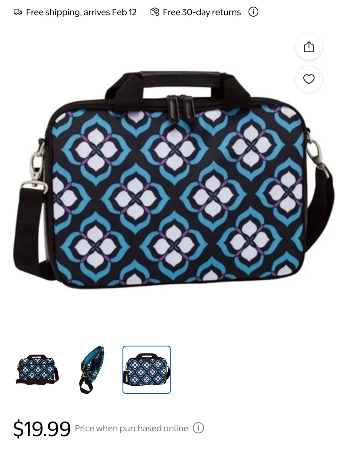 🏈 DAO CHLOE Laptop Case, Lotus Geometric Pattern image indicator(2)