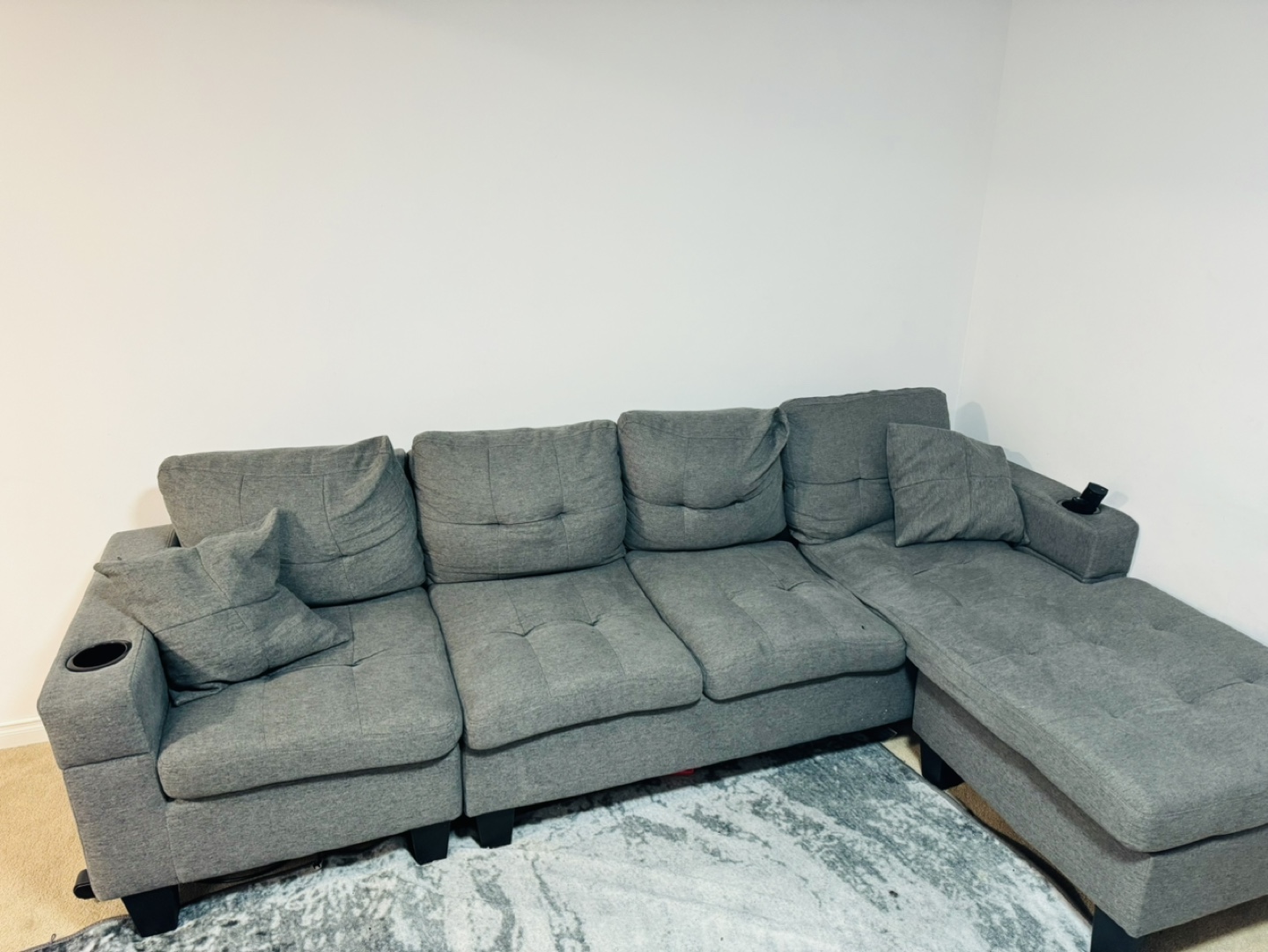 Grey Sectional Sofa