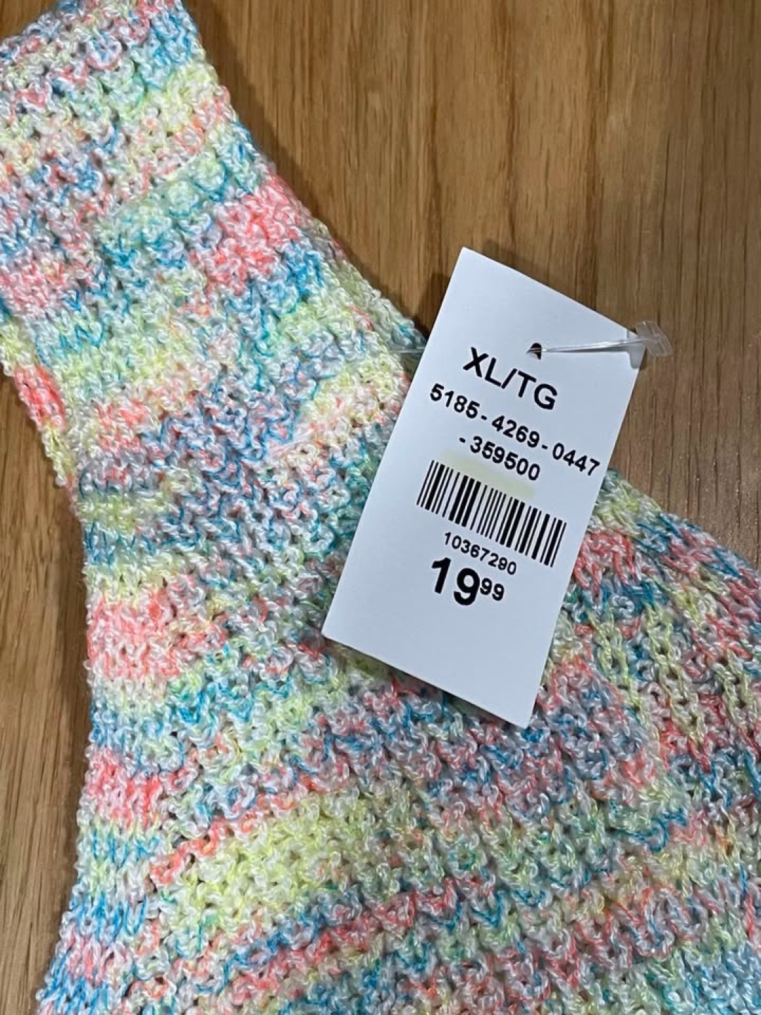 Rainbow Knit Tank Top - Size XL - photo 3