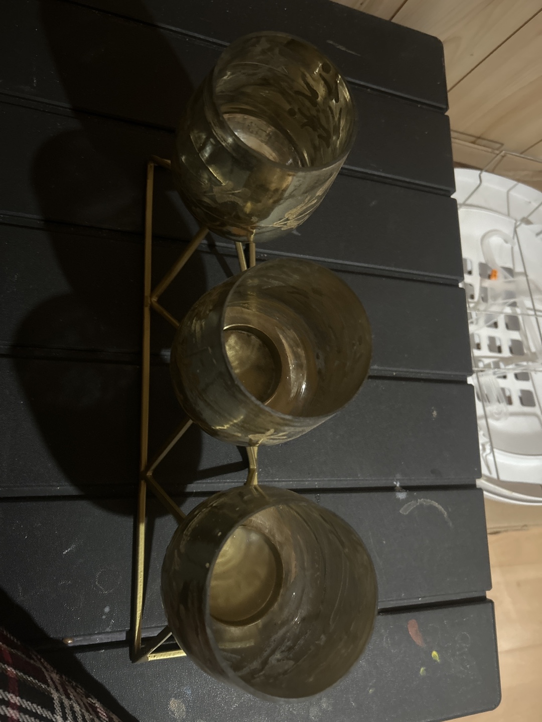 Gold Votive Candle Holder Set - photo 2