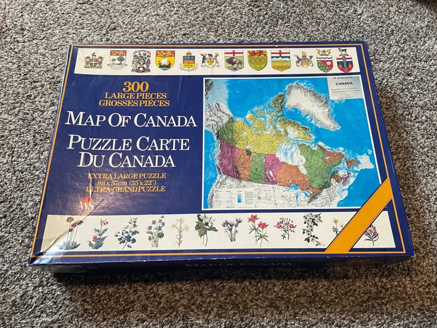 300 Piece Map of Canada Puzzle