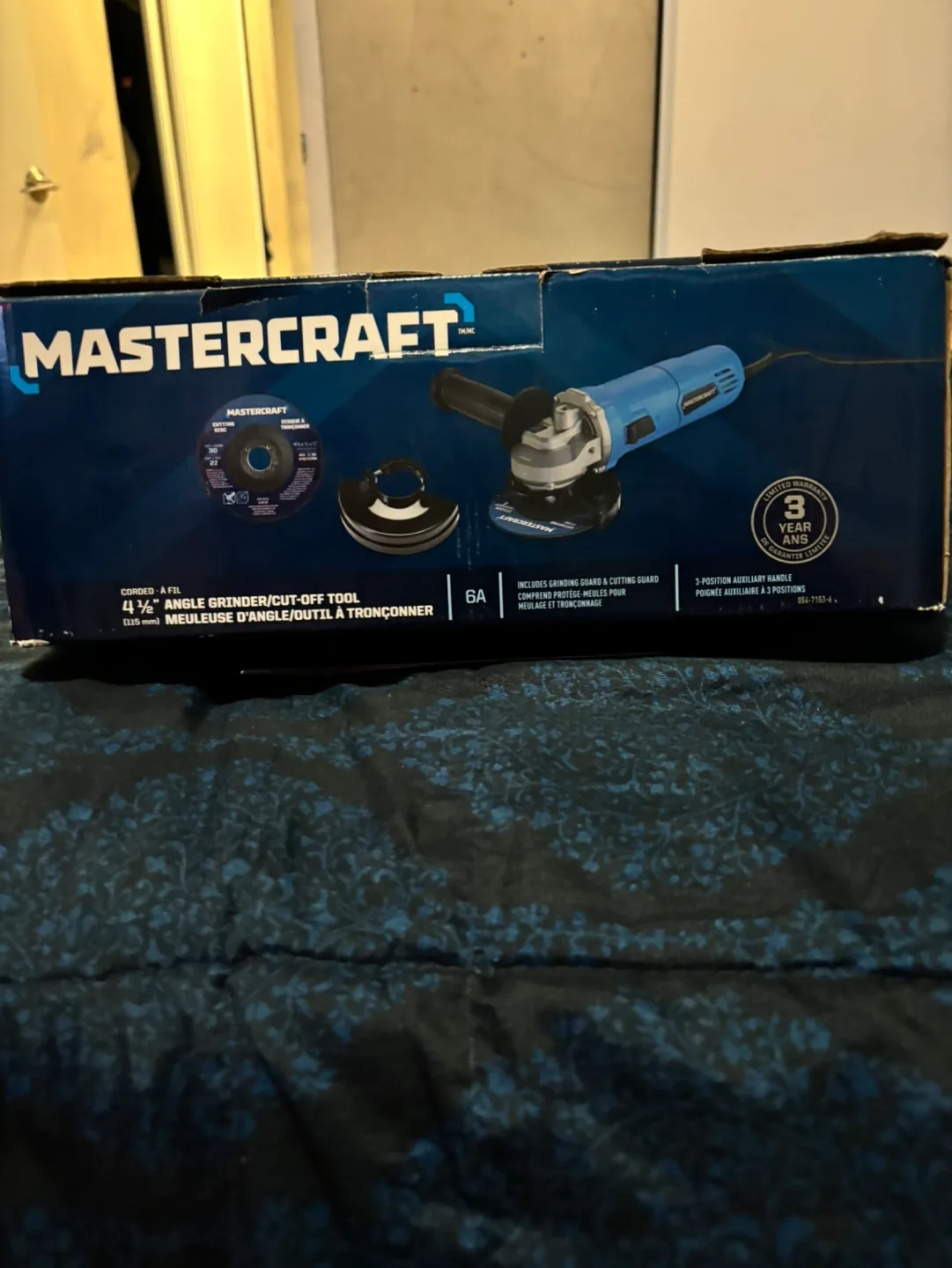 Mastercraft 4.5-Inch Angle Grinder image indicator(2)