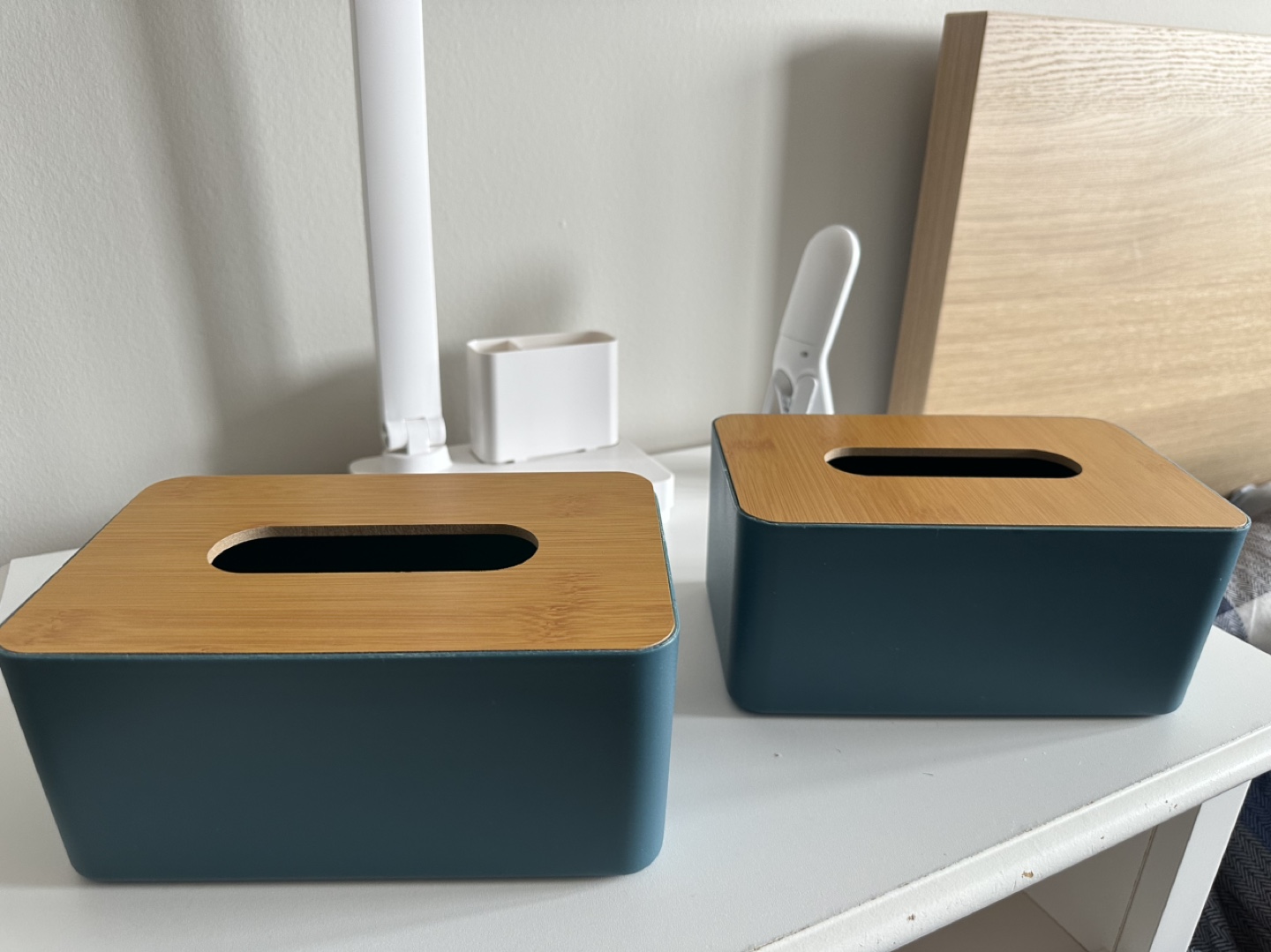Set of Two Tissue Box Holders