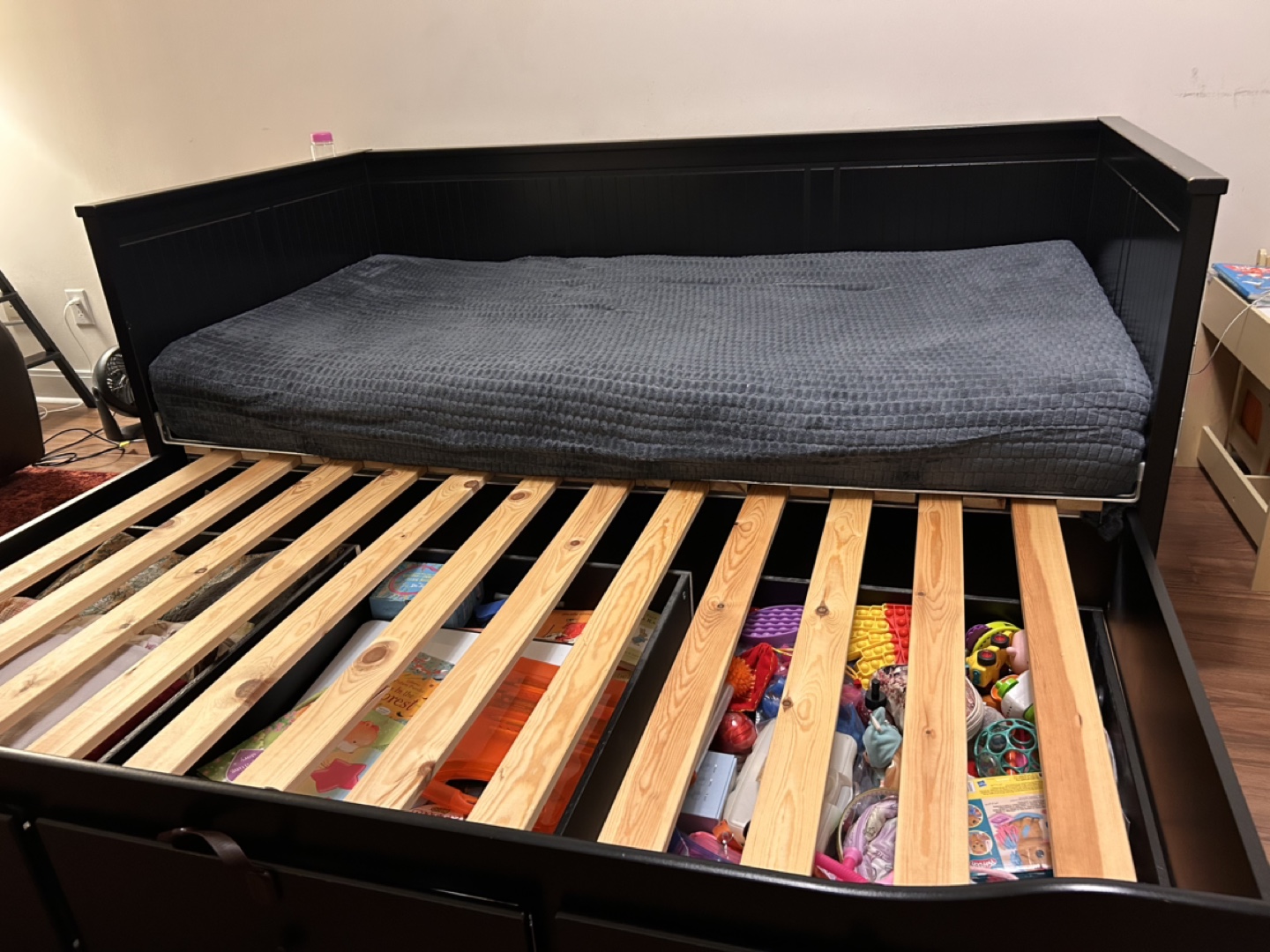 IKEA Hemnes Day Bed with 3 Drawers - Black-Brown - photo 3