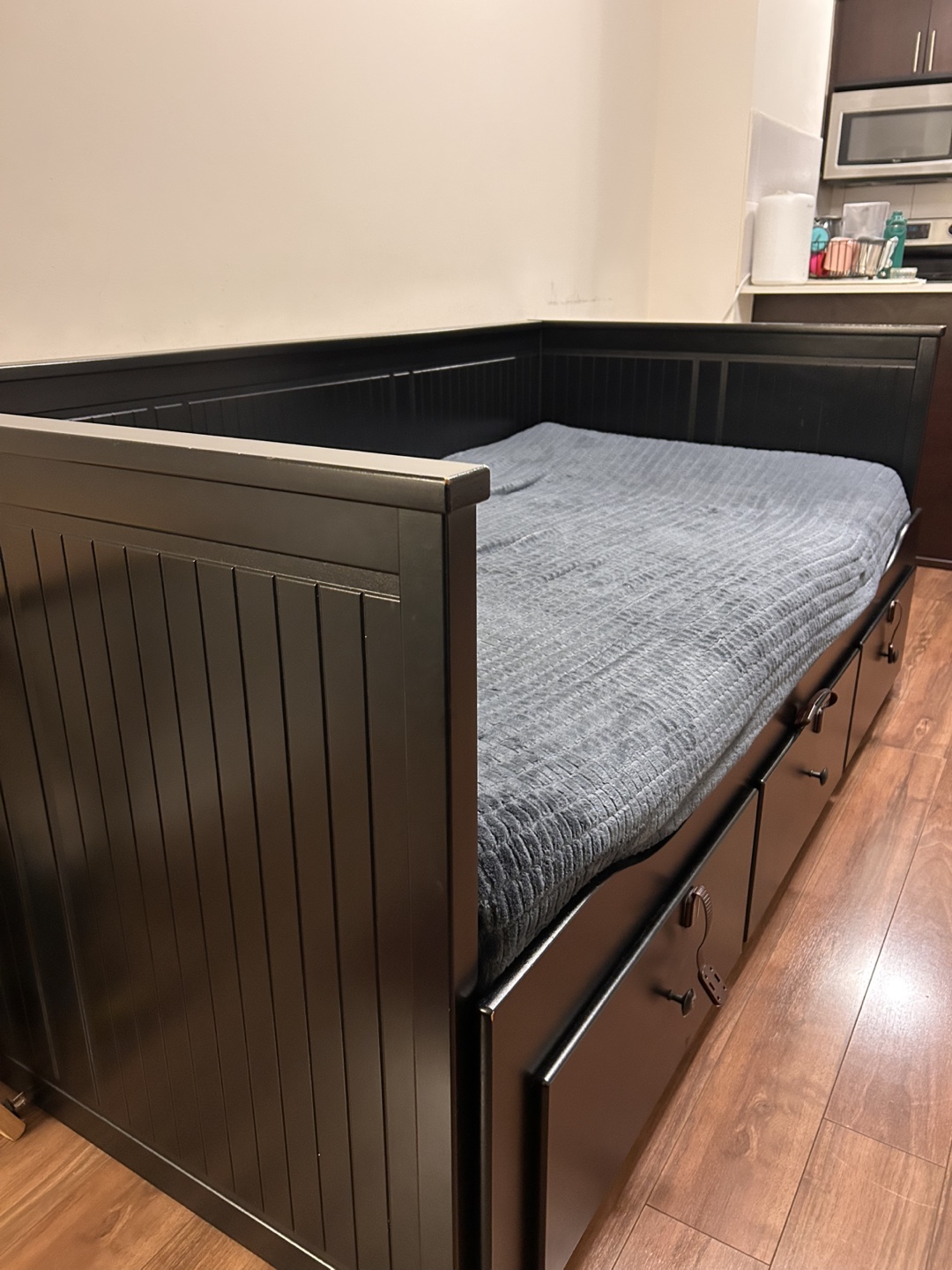 IKEA Hemnes Day Bed with 3 Drawers - Black-Brown - photo 4