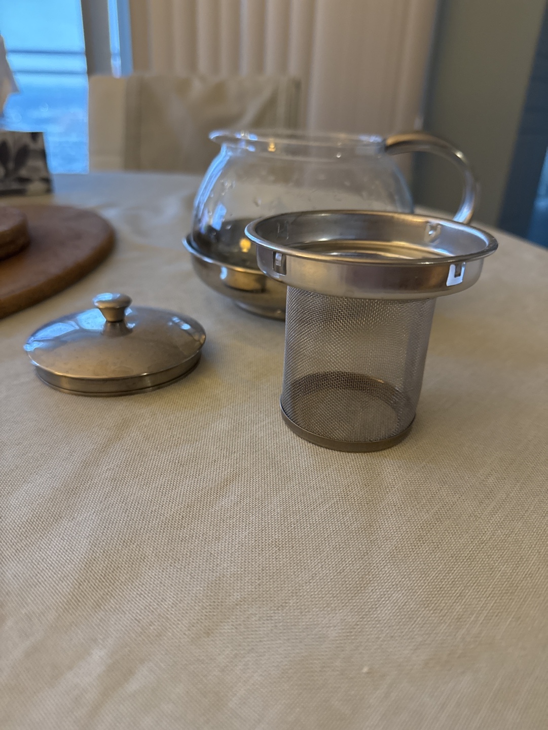 Glass Teapot with Stainless Steel Infuser - photo 5