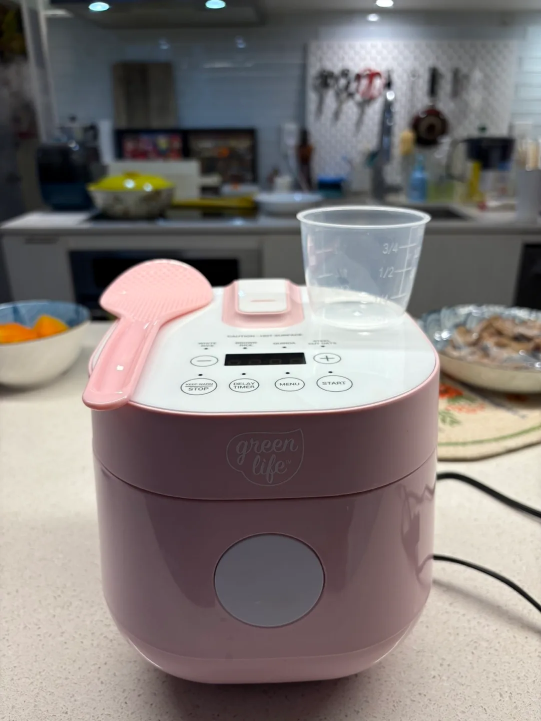 GreenLife Mini Rice Cooker - Pink image indicator(2)