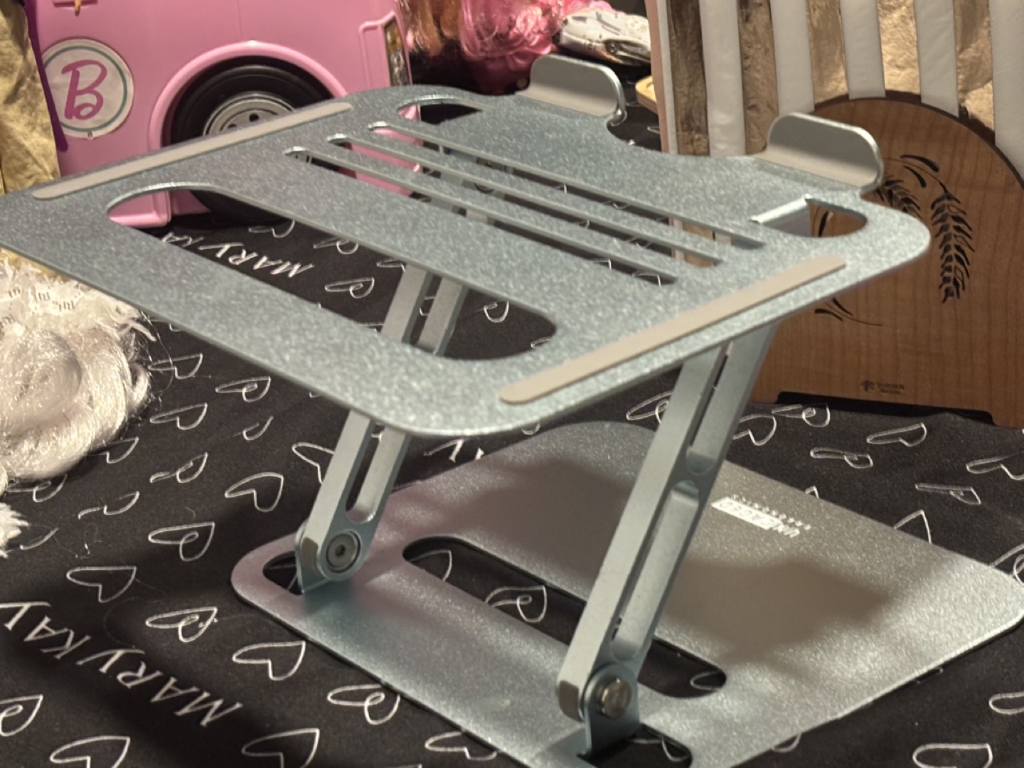 Portable Laptop Stand, Adjustable Height