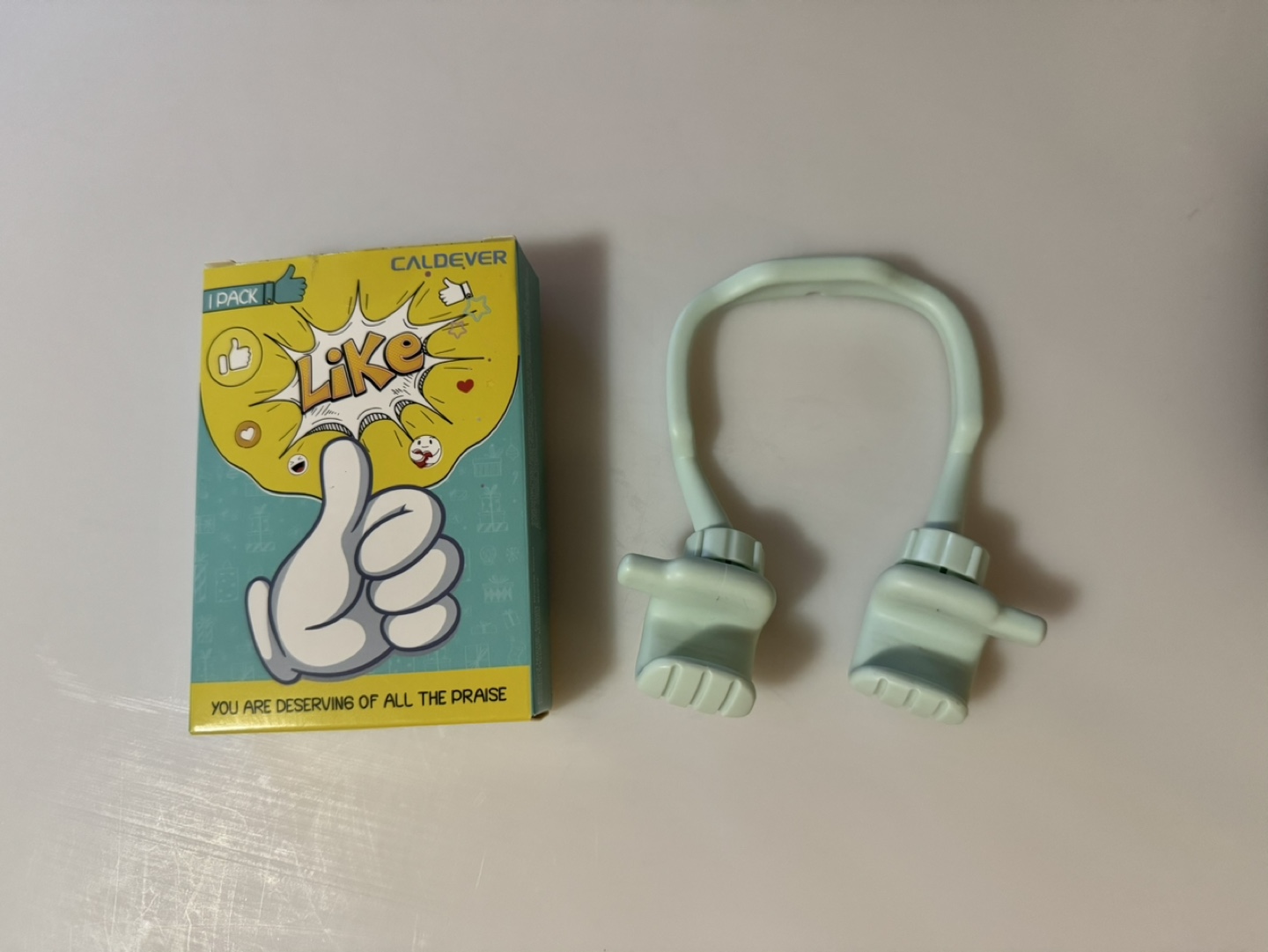 Caldever Phone Holder Stand - Thumbs Up Design