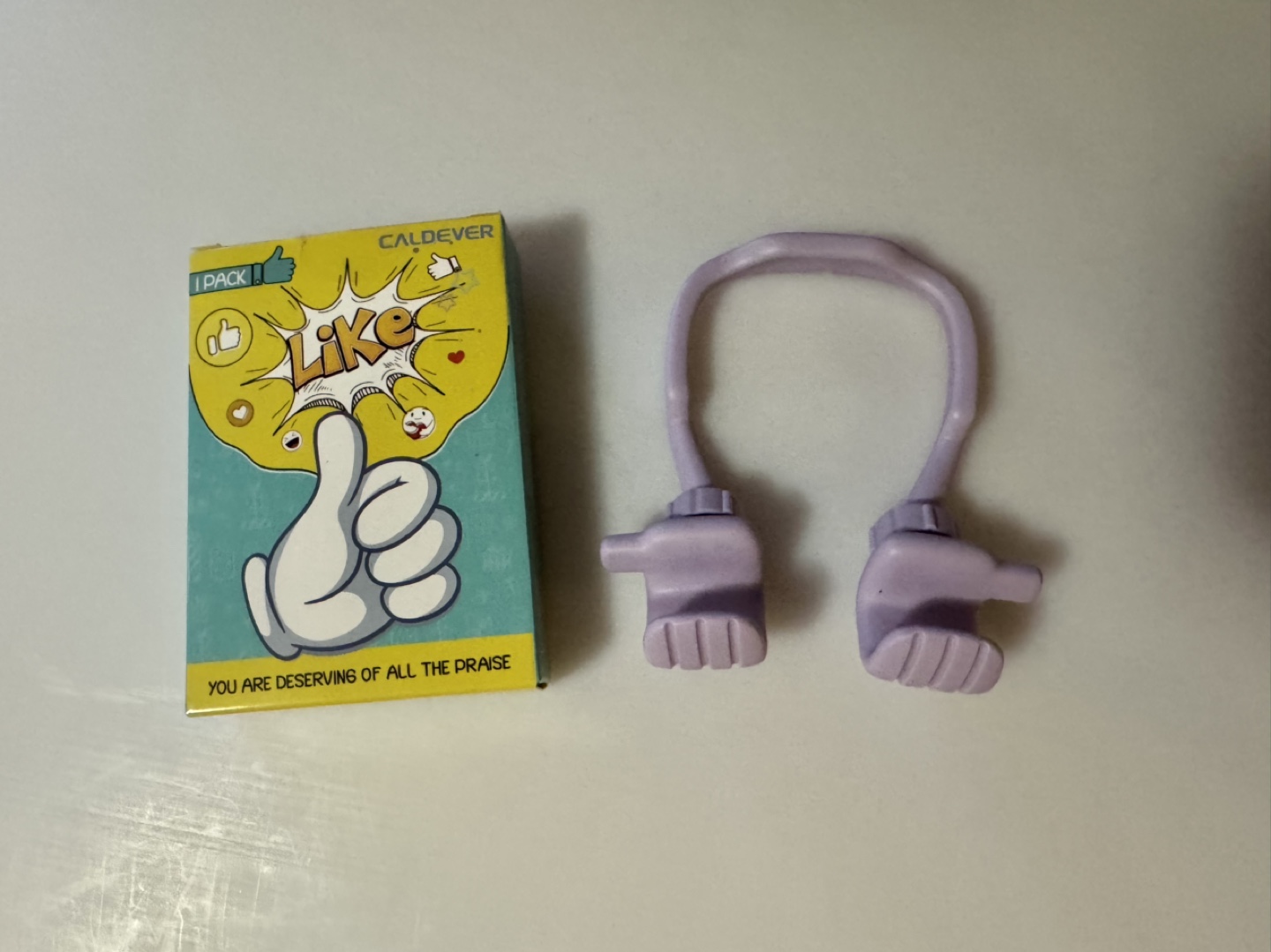 Caldever Phone Holder Stand - Thumbs Up Design - photo 2