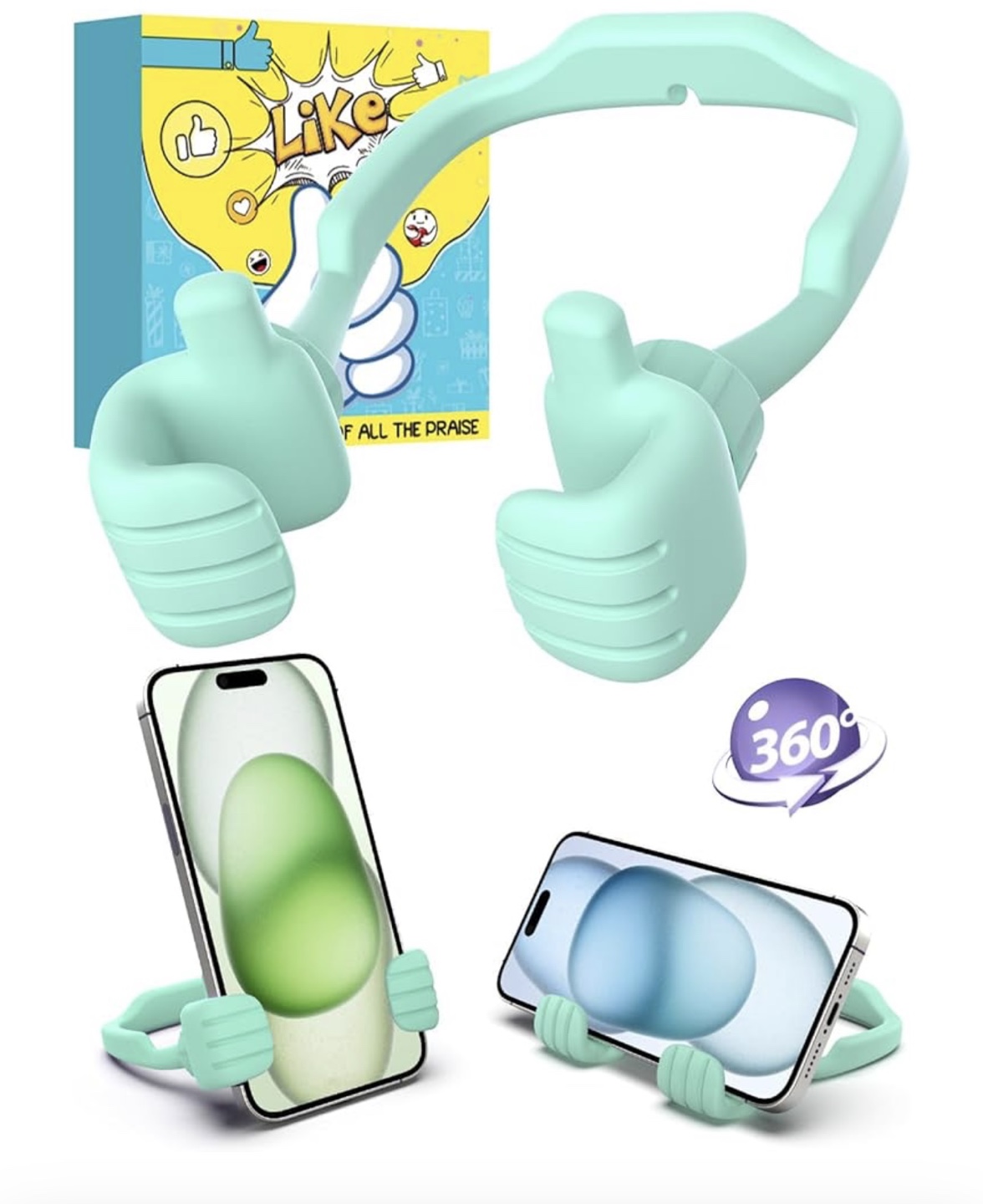 Caldever Phone Holder Stand - Thumbs Up Design - photo 3