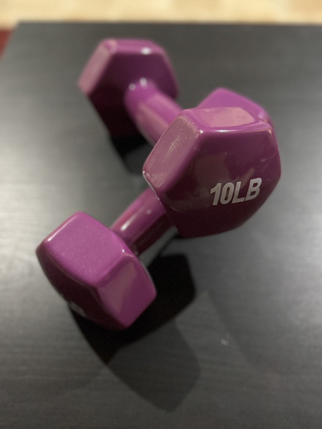 10lb Purple Dumbbells