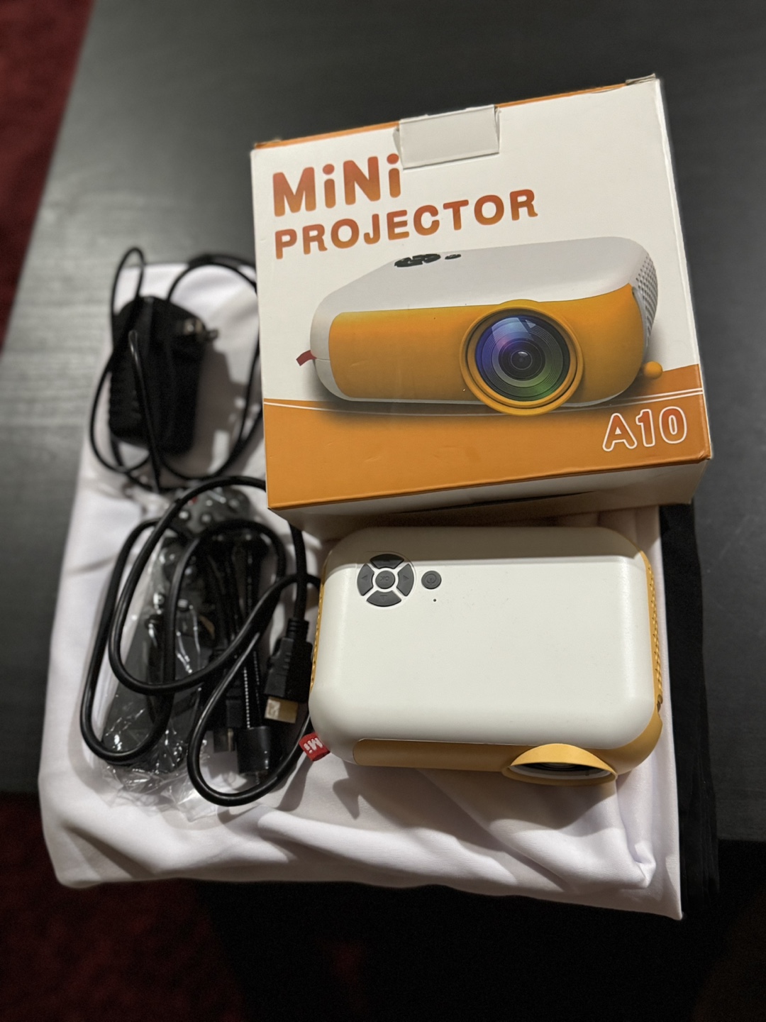 Mini Projector A10 - Portable Home Theatre
