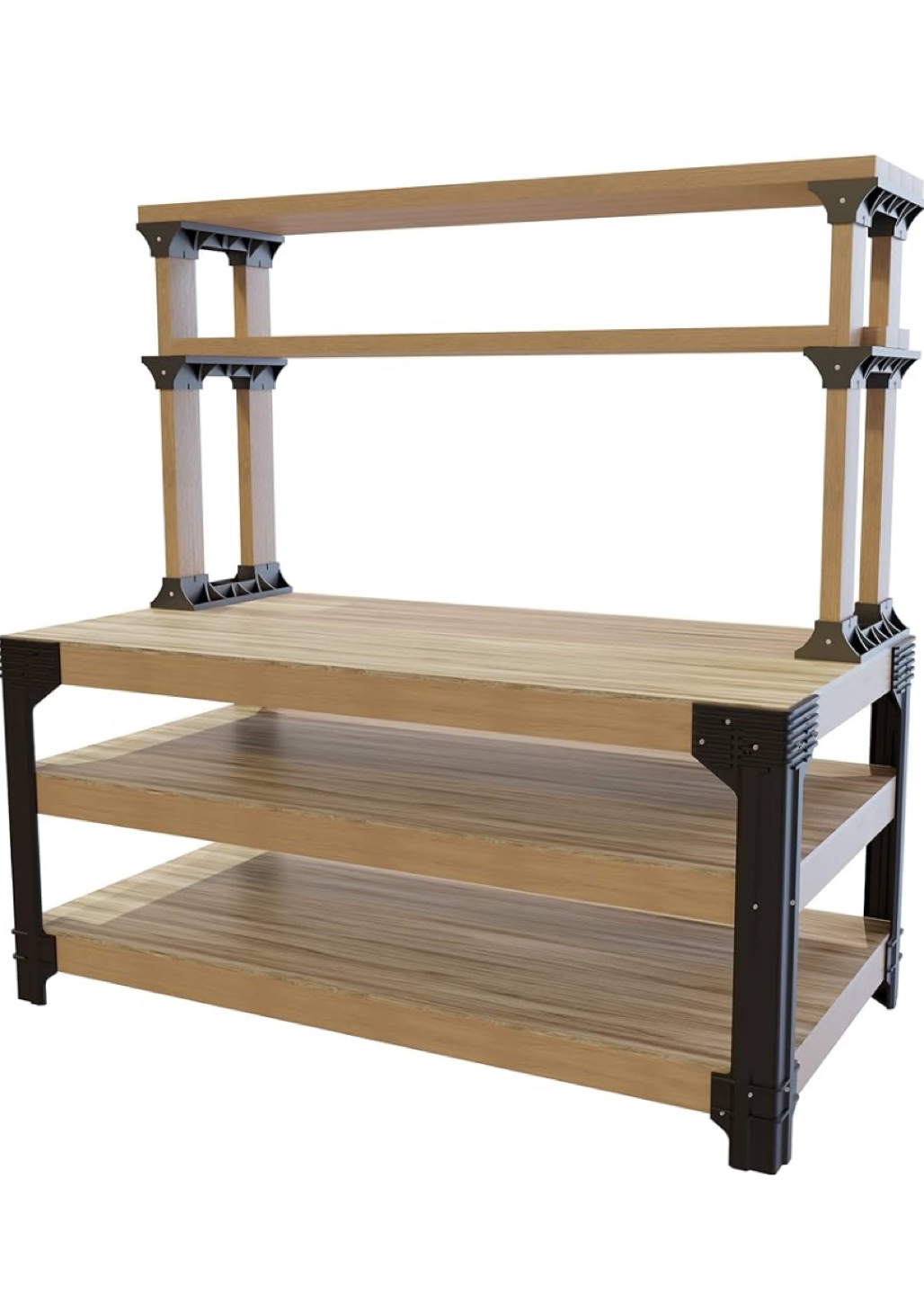 Hopkins Custom Work Bench 🏈 Shelving Storage System - photo 2