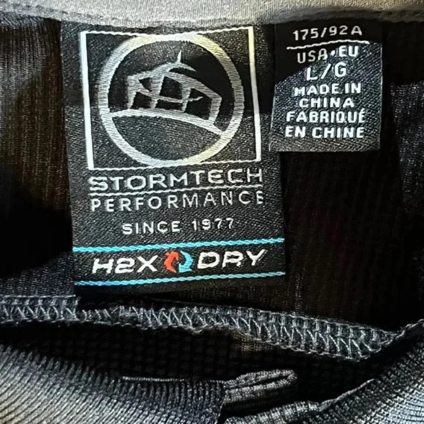 Stormtech Performance Polo Shirt - Large - Black/Grey image indicator(6)