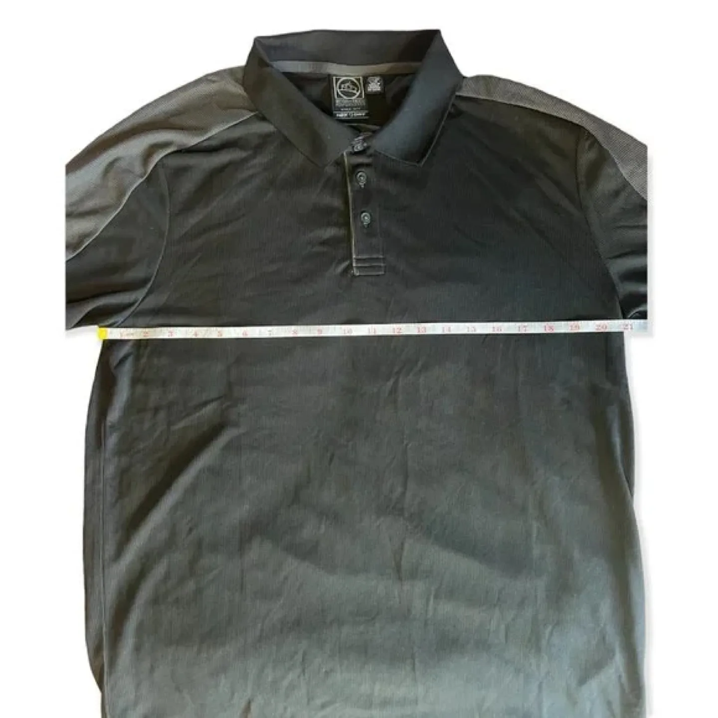 Stormtech Performance Polo Shirt - Large - Black/Grey image indicator(4)