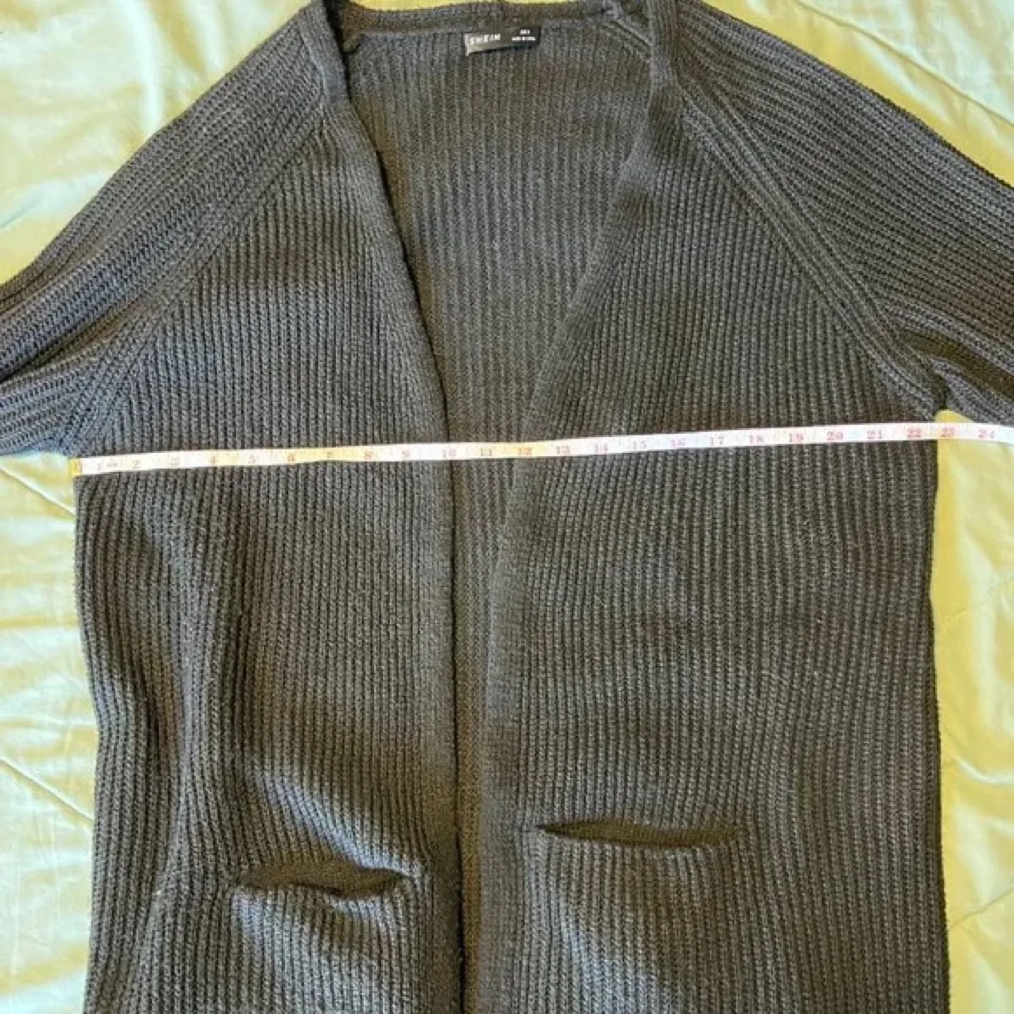 SHEIN Ribbed Knit Cardigan image indicator(5)