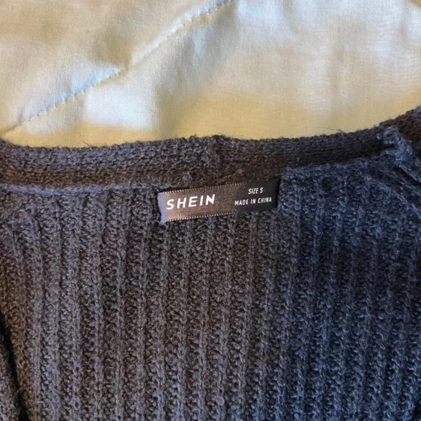 SHEIN Ribbed Knit Cardigan image indicator(6)