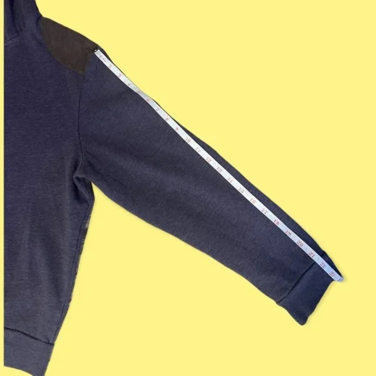 Men's dark purple zip-up hoodie image indicator(5)