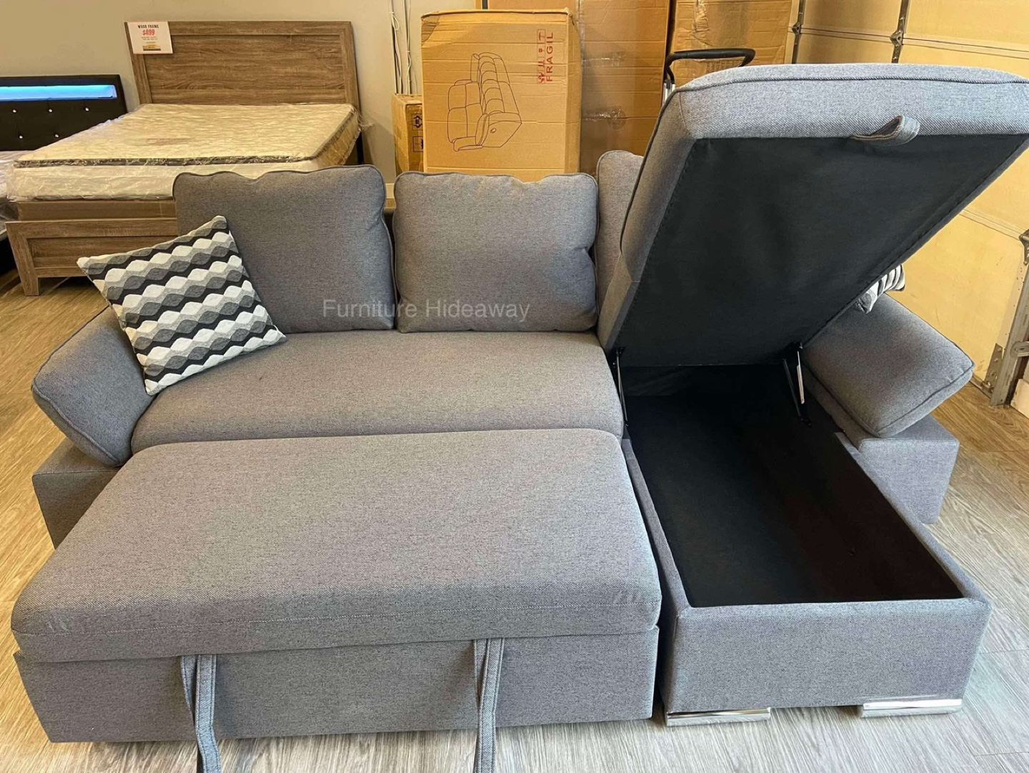 SECTIONAL PULL OUT FOR ONLY $1,199‼️😍