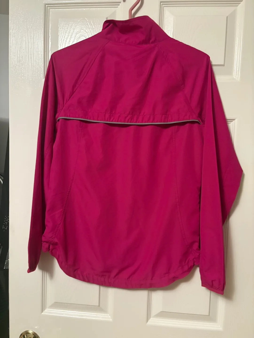 Women's Pink Running Jacket, Size Small image indicator(2)