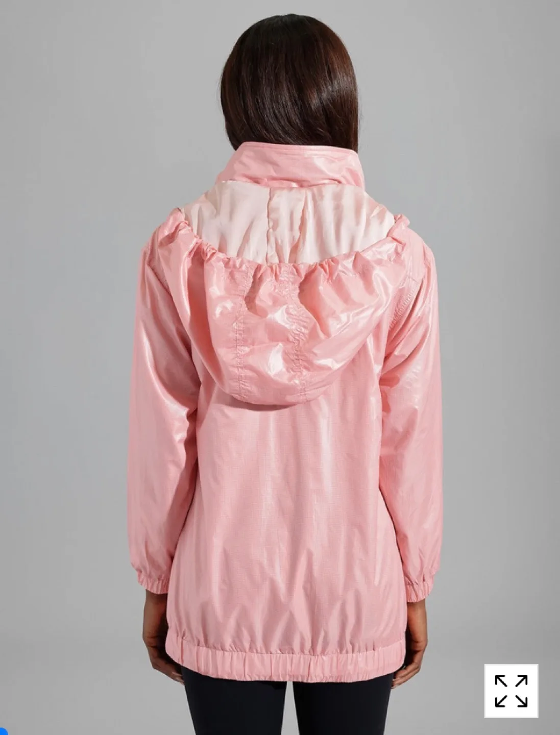 BuffBunny Collection Elemental Long Windbreaker in Pink Salt 🏈 image indicator(4)