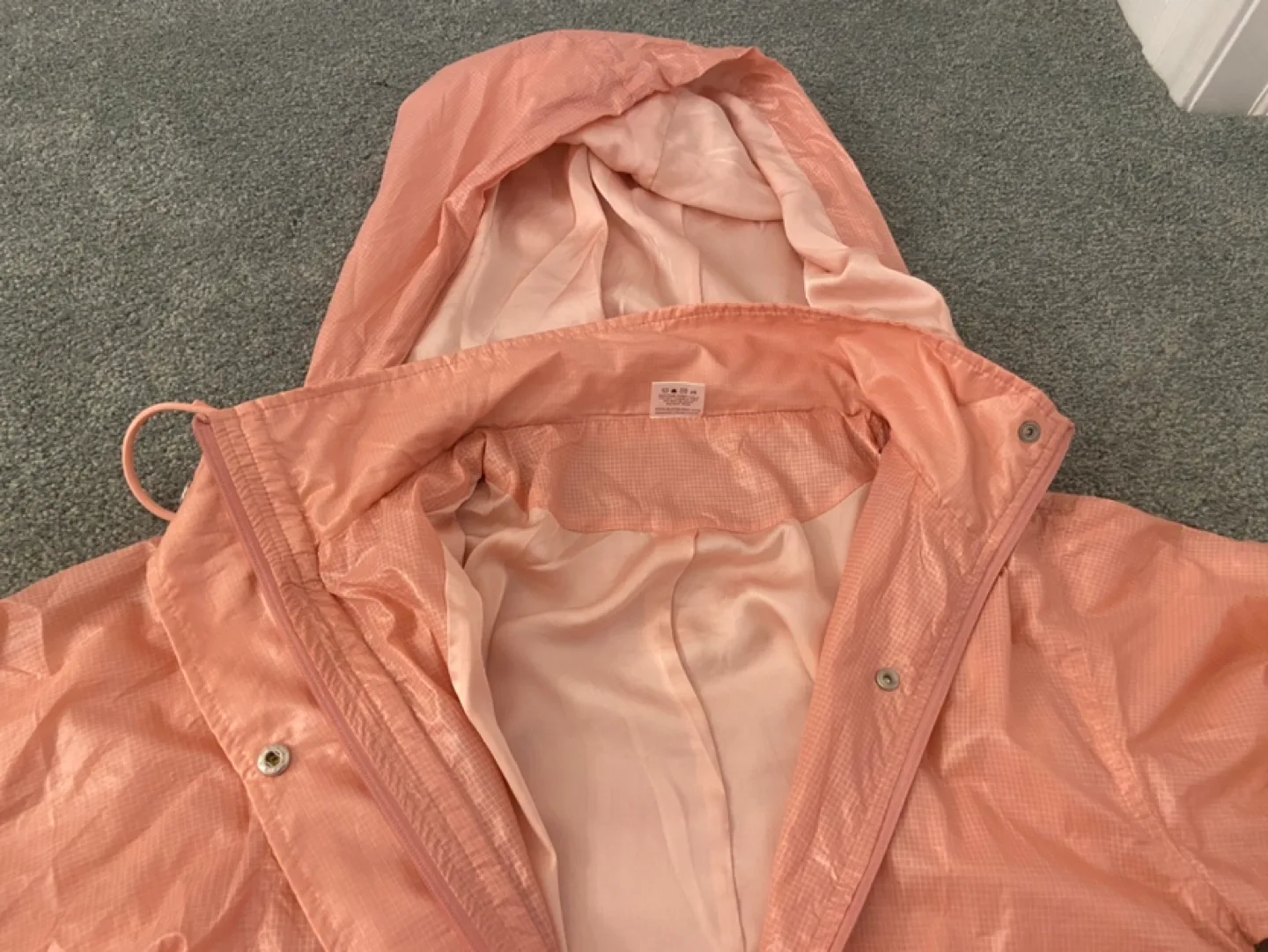 BuffBunny Collection Elemental Long Windbreaker in Pink Salt 🏈 image indicator(8)