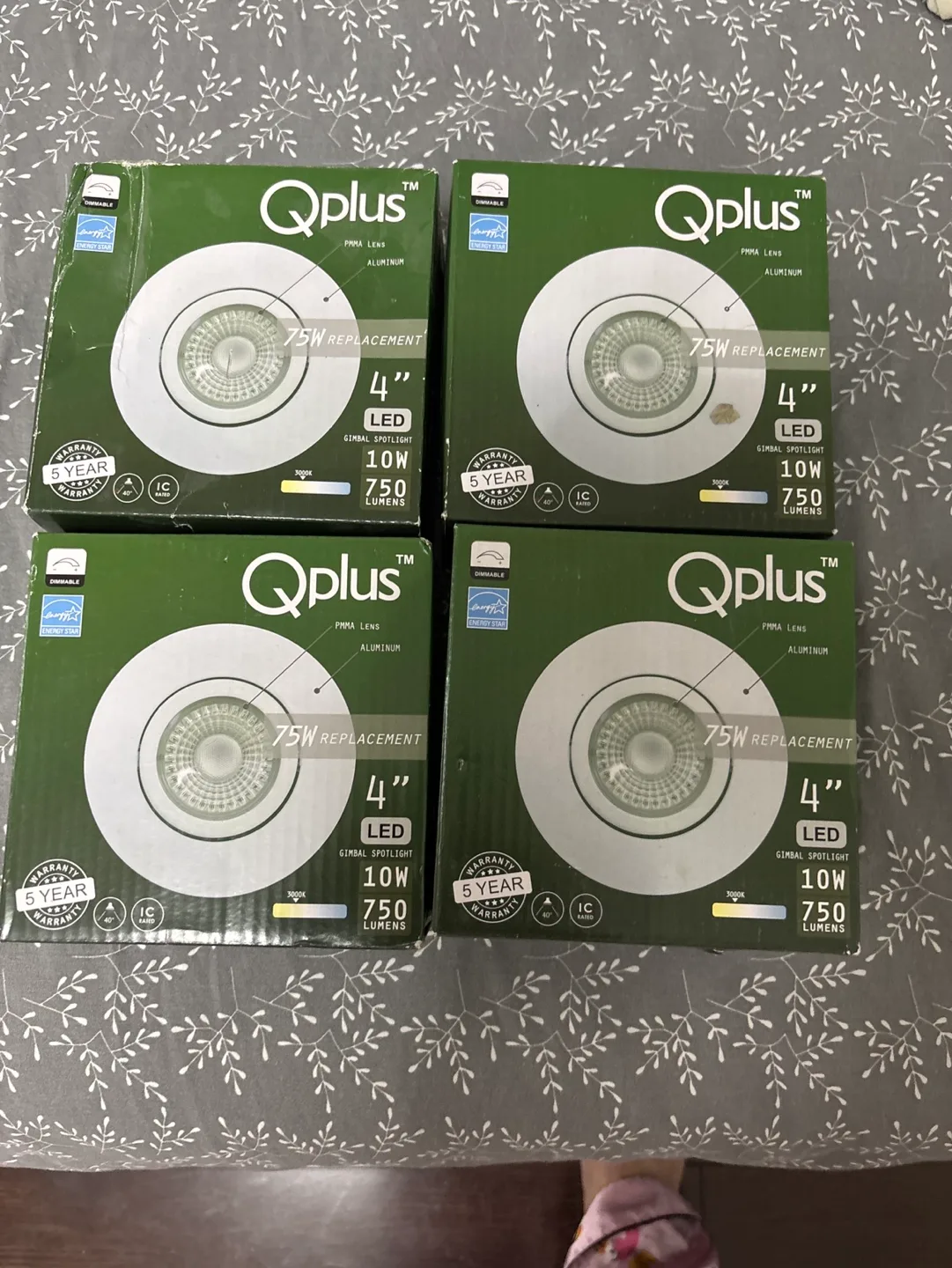 NEW LED spotlight 4" dimmable Energy efficient warranty image indicator(3)